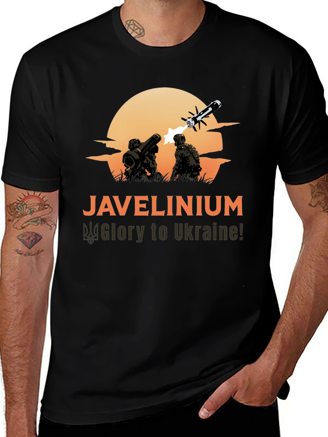 Javelinium Glory to Ukraine T-Shirt