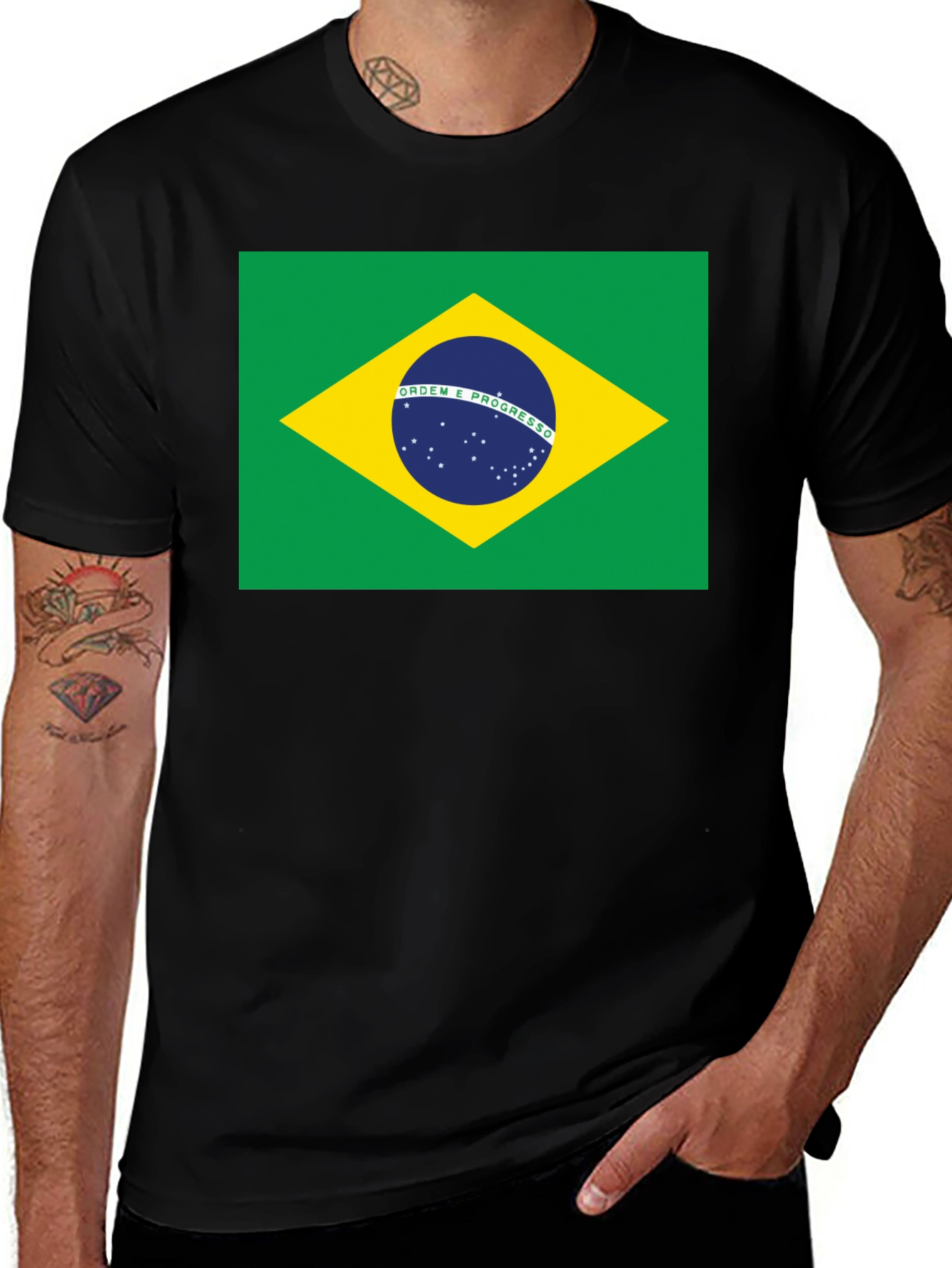 Brazil Flag T-Shirt - Show Your Pride!