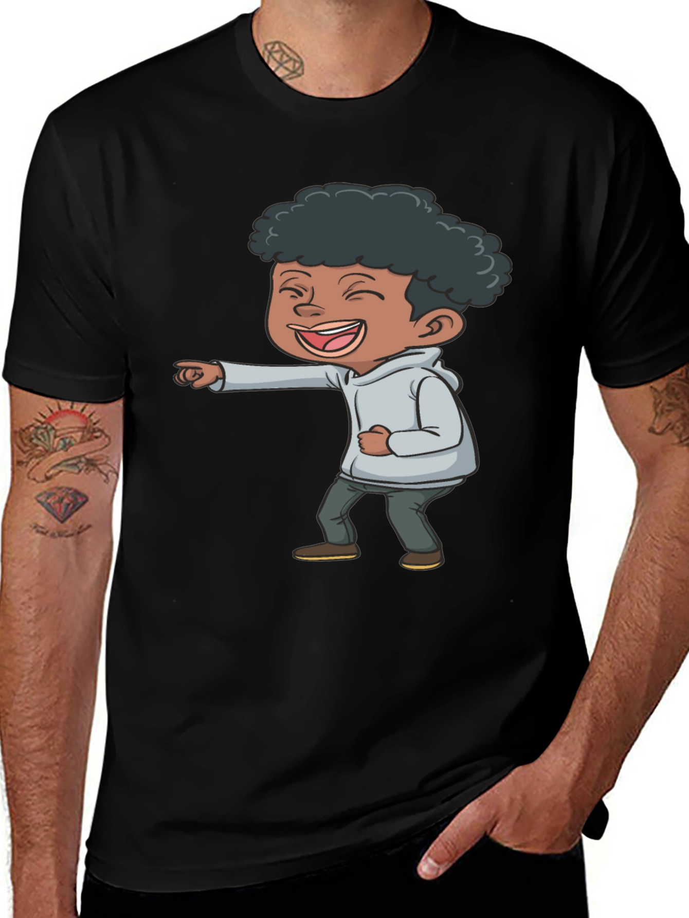 Variant 9 of Laughing Kid Graphic T-Shirt