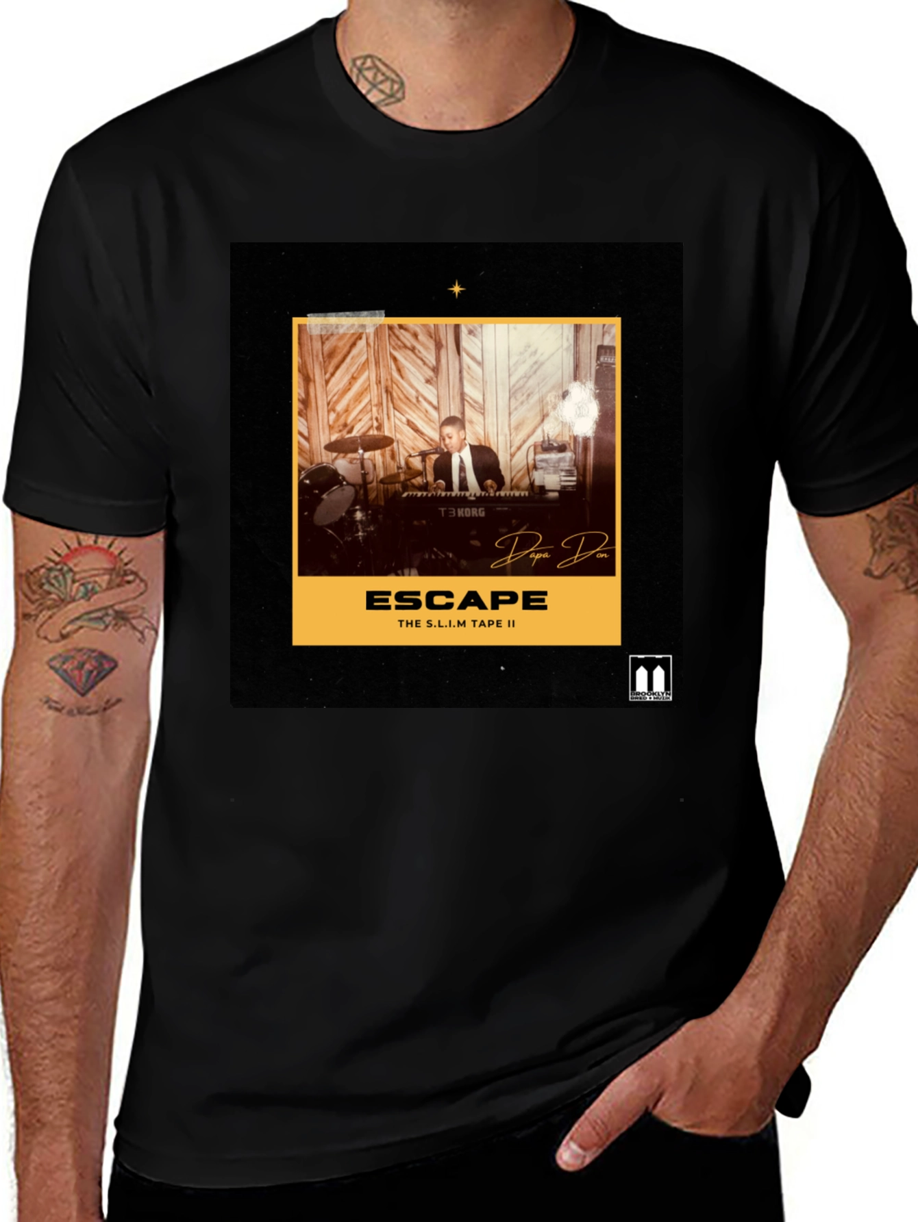 Variant 23 of Escape the S.L.I.M Tape II Graphic Tee