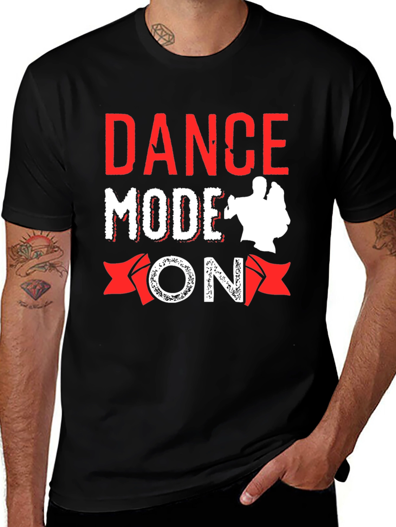 Variant 4 of Dance Mode On Graphic T-Shirt
