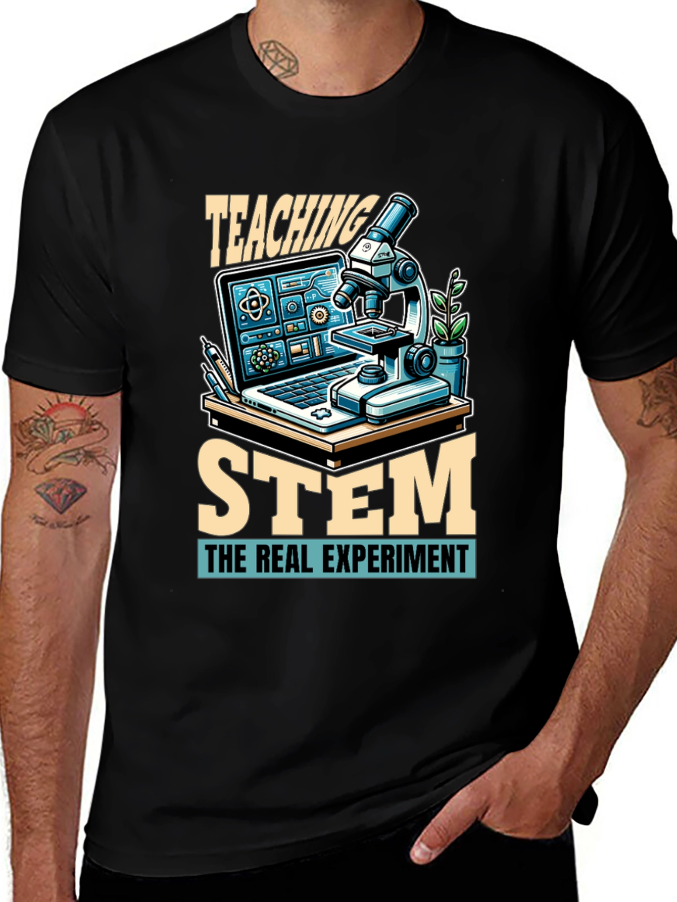 Teaching STEM T-Shirt: The Real Experiment