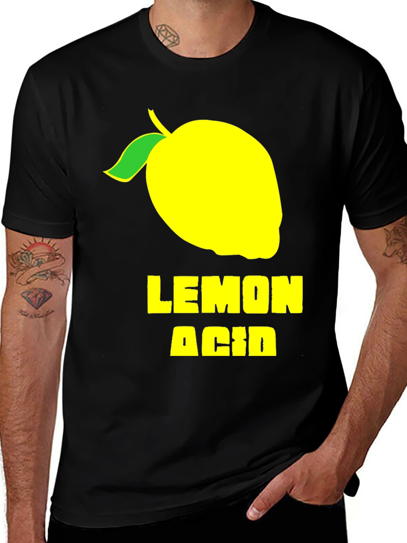 Variant 23 of Lemon Acid T-Shirt - Funky Graphic Tee