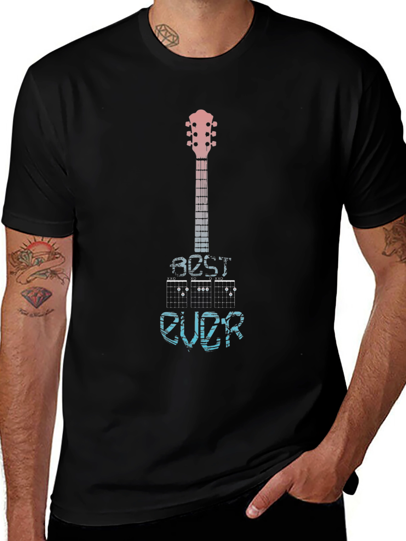 Variant 6 of Best Ever Guitar T-Shirt - Music Lover Tee