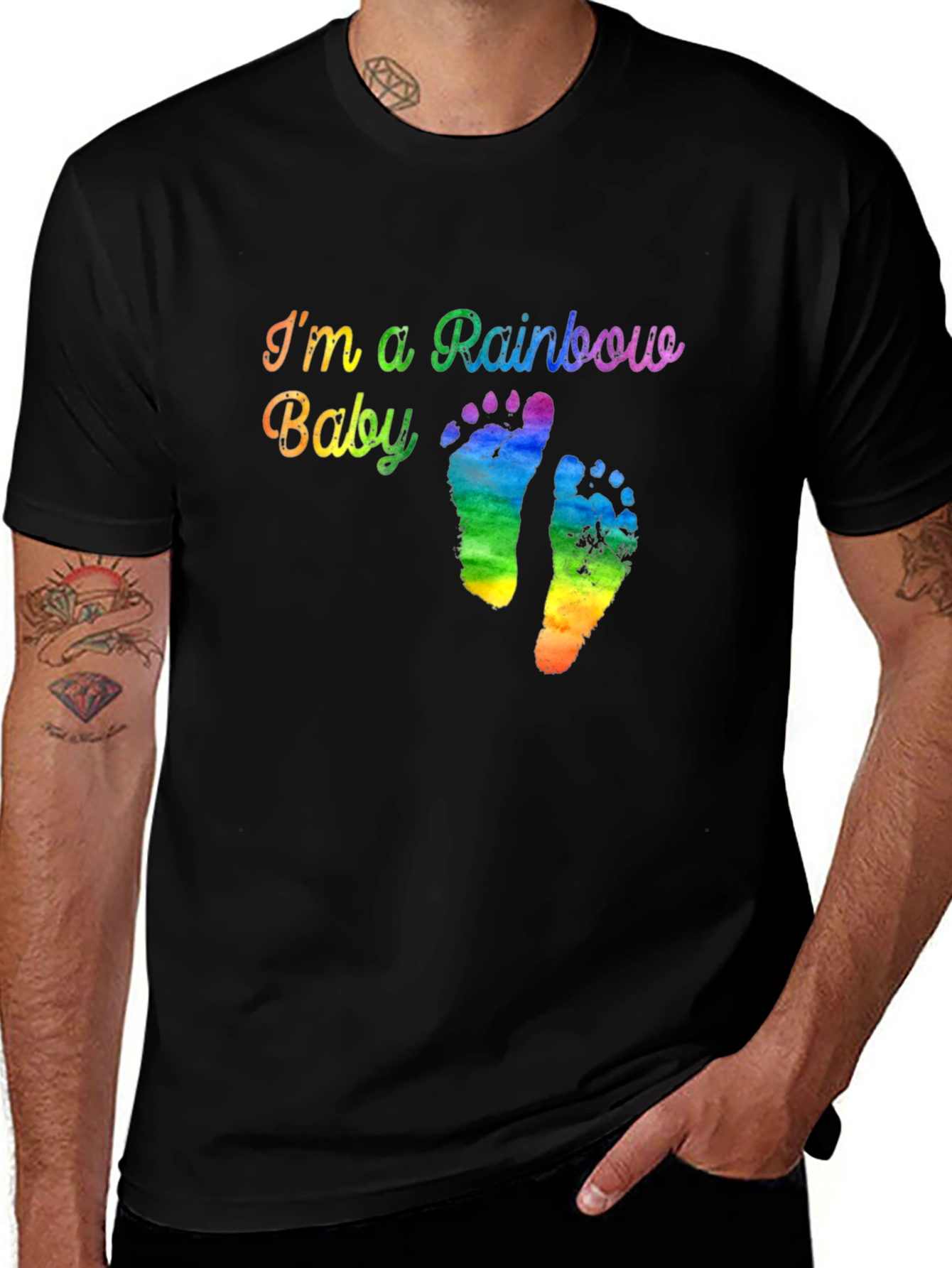 Variant 16 of Rainbow Baby T-Shirt - Memorial & Celebration
