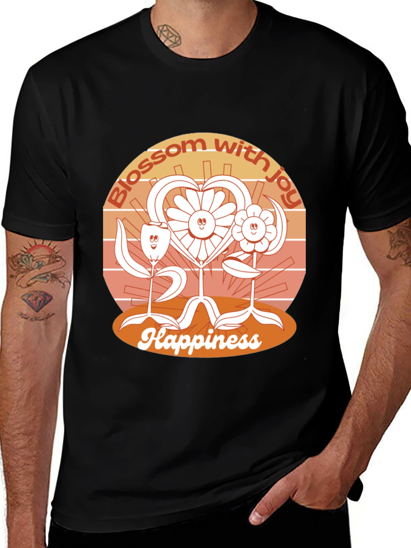 Variant 11 of Blossom With Joy Graphic Tee