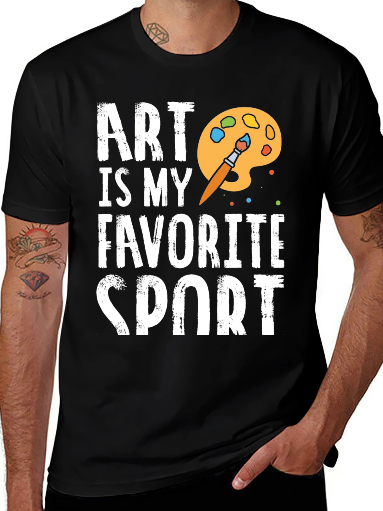Art is My Favorite Sport T-Shirt