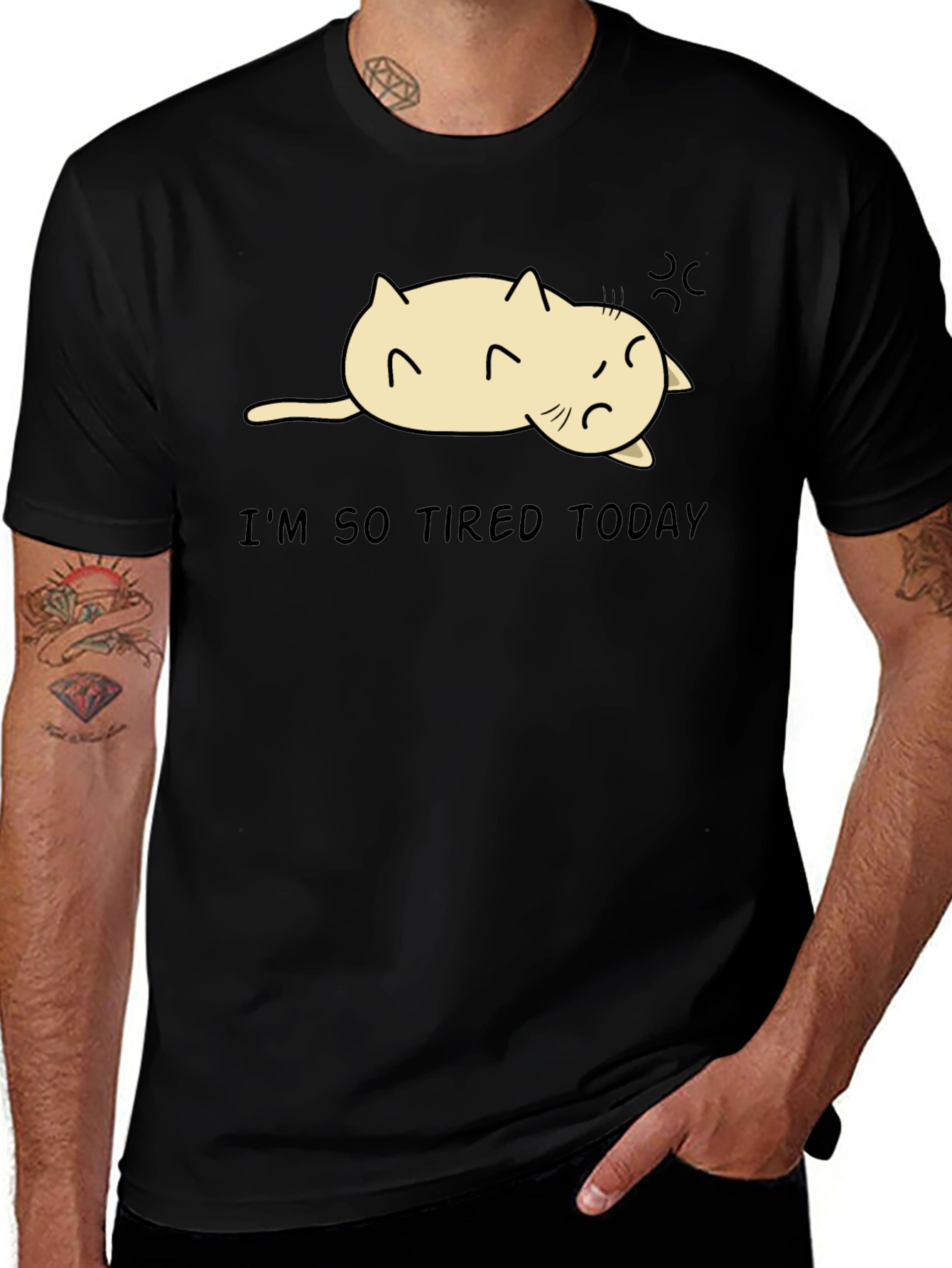Variant 17 of I'm So Tired Today T-Shirt