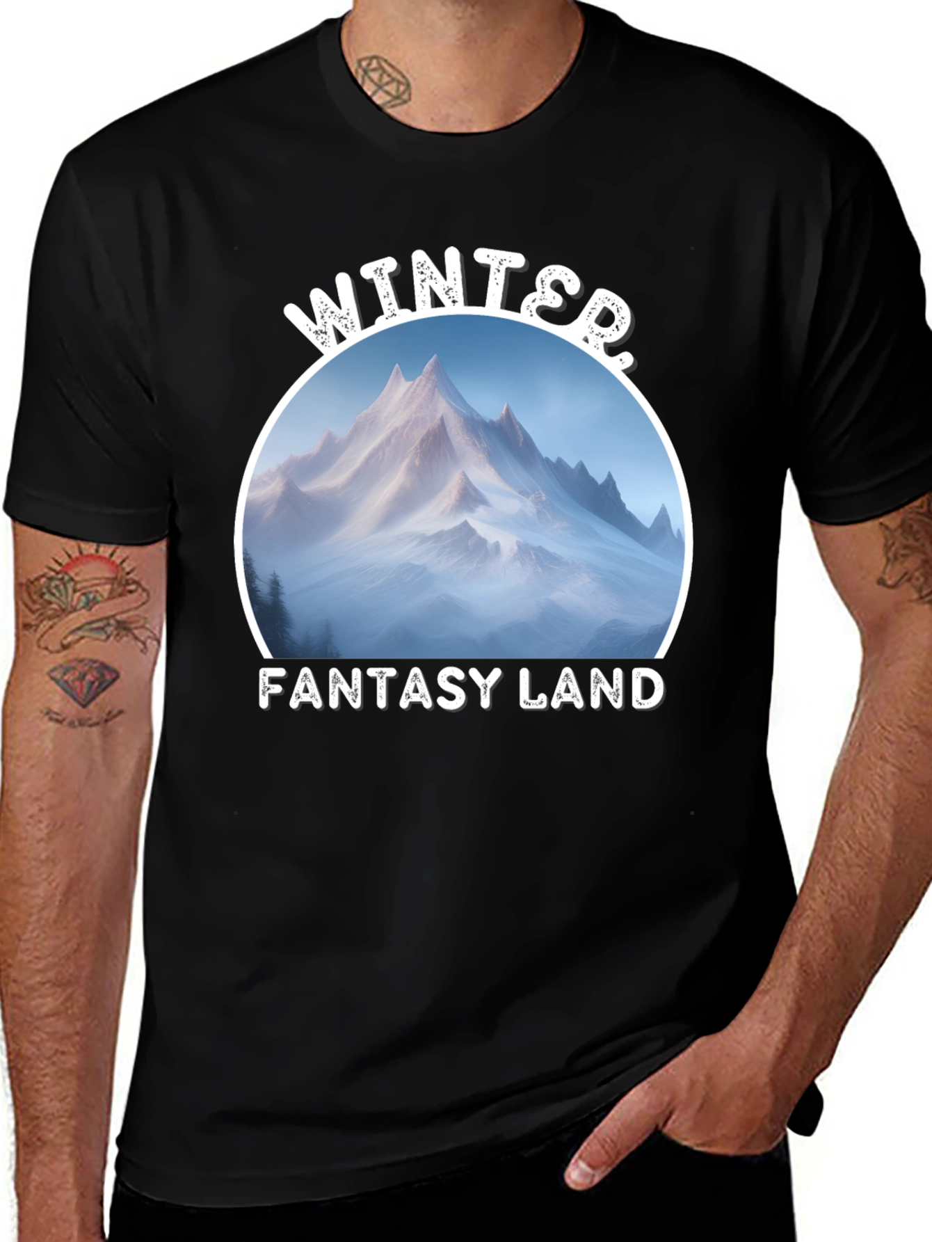 Variant 6 of Winter Fantasy Land T-Shirt