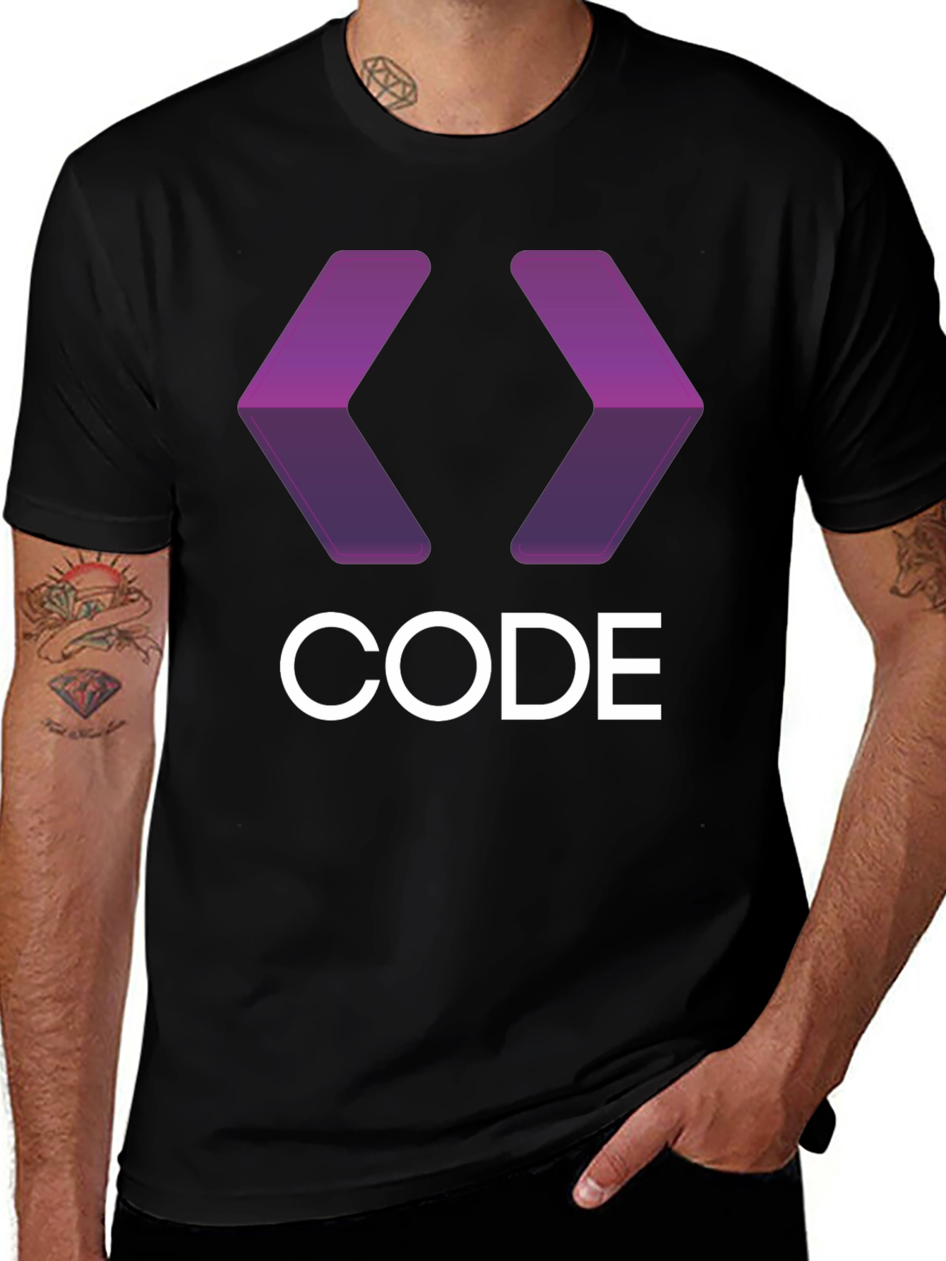 Variant 5 of Code Graphic T-Shirt - Programmer Apparel