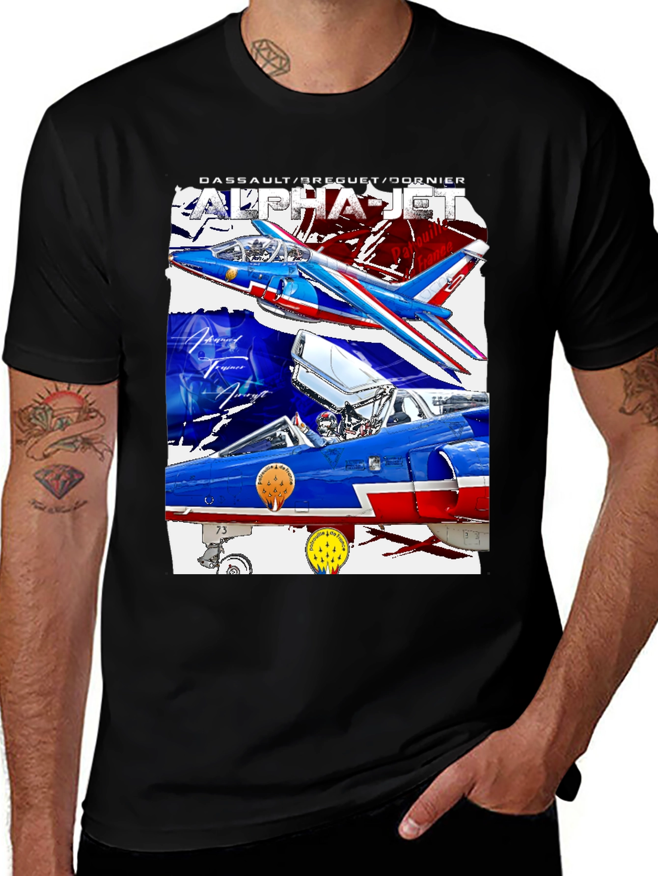 Alpha Jet T-Shirt - Aviation Enthusiast Tee