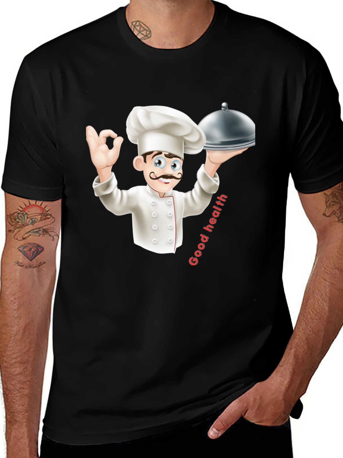 Variant 3 of Chef Graphic Tee - Good Health T-Shirt
