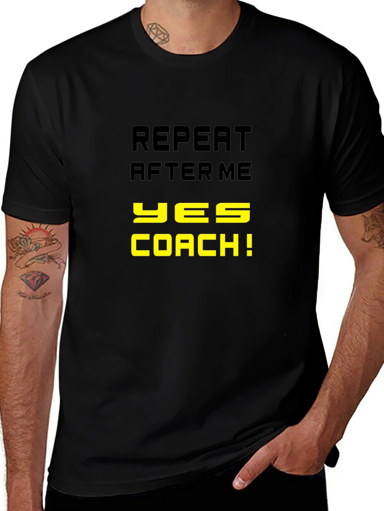 Variant 17 of Yes Coach! Graphic T-Shirt
