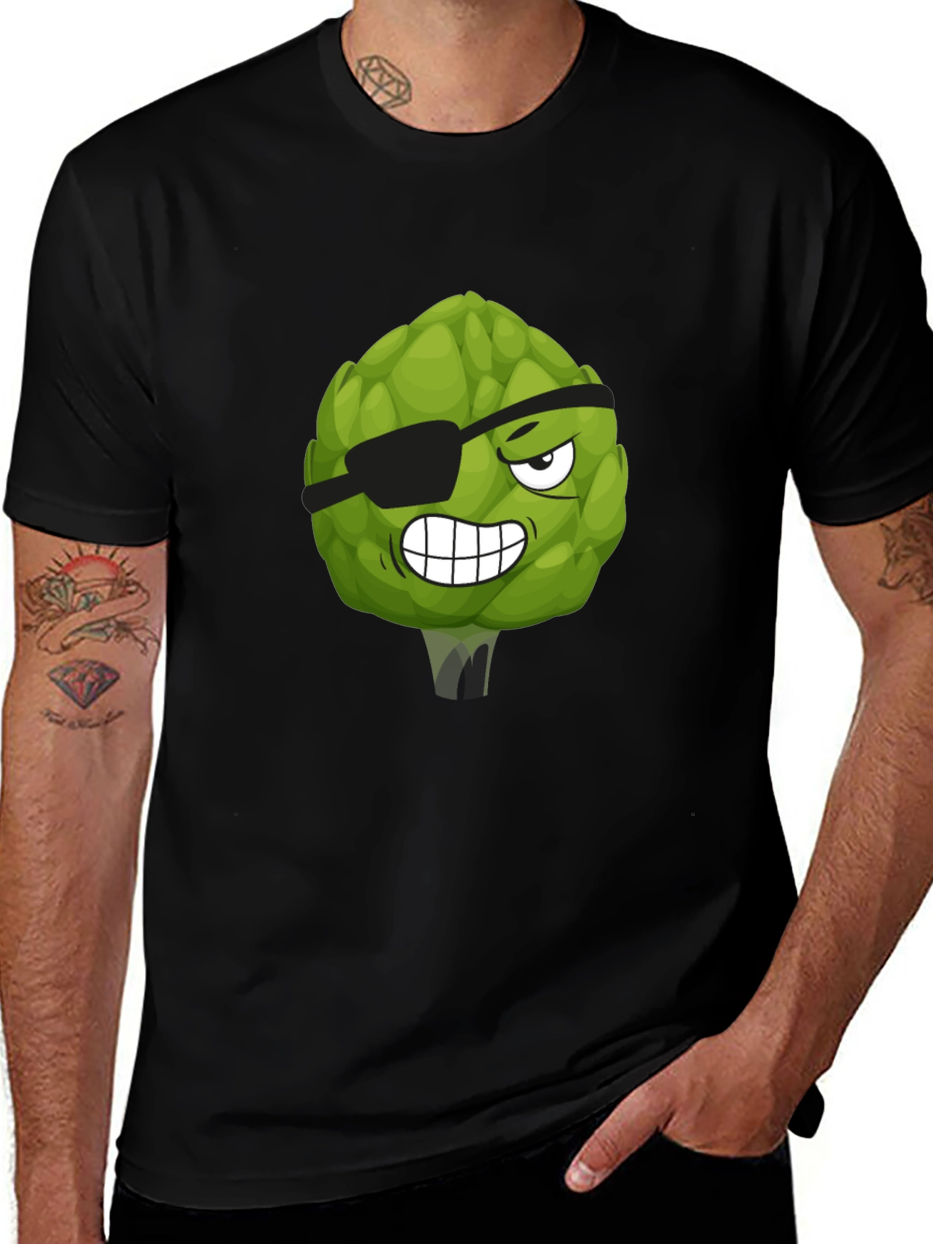 Variant 24 of Pirate Artichoke T-Shirt - Funny Vegetable Graphic Tee