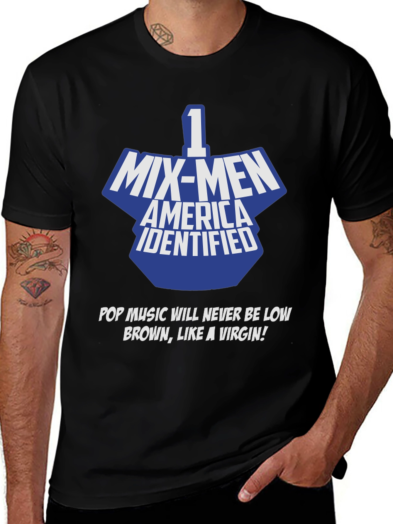 Variant 5 of Mix-Men America Identified Graphic Tee