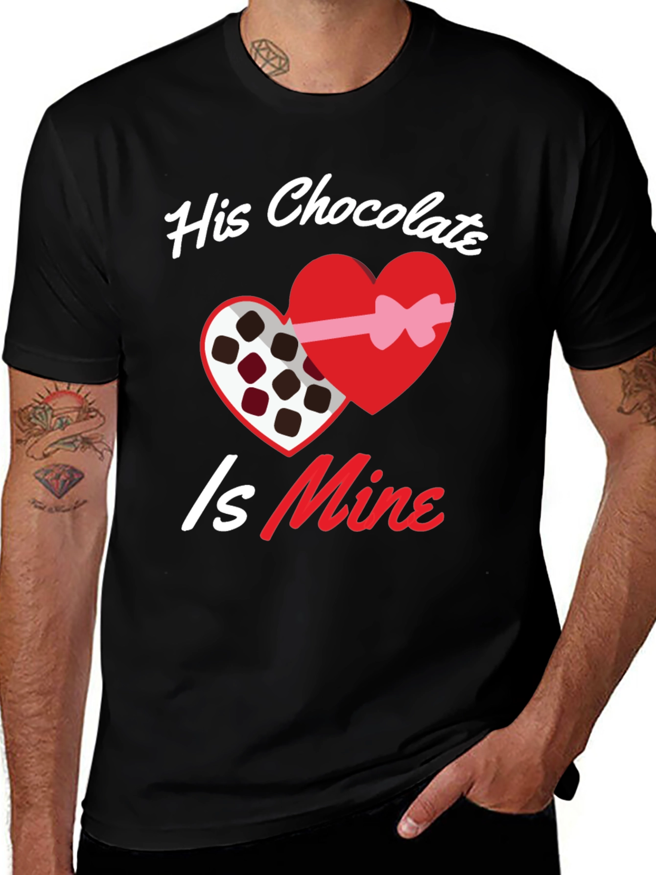 His Chocolate Is Mine - Valentine's Day T-Shirt