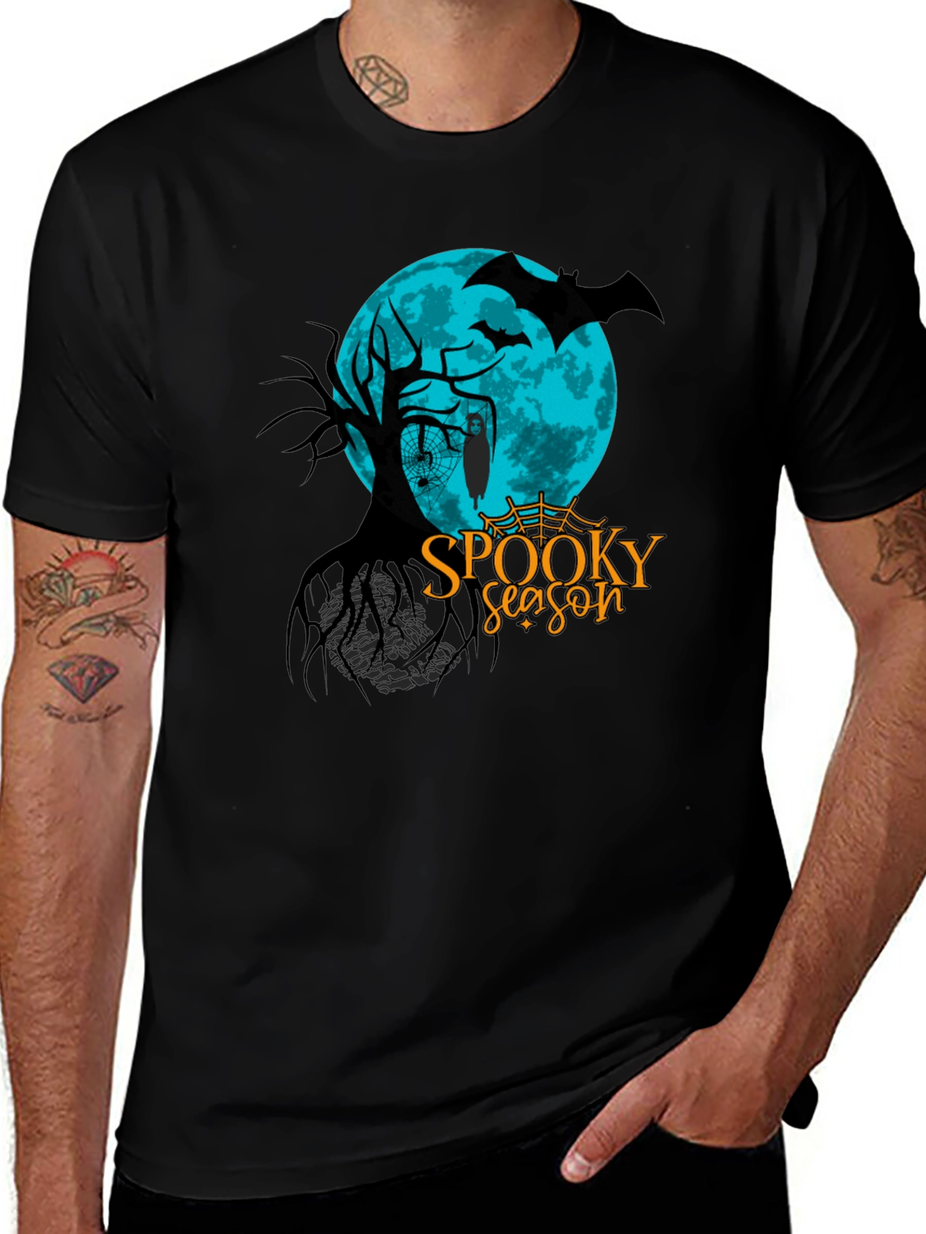 Spooky Season Graphic Tee - Halloween T-Shirt