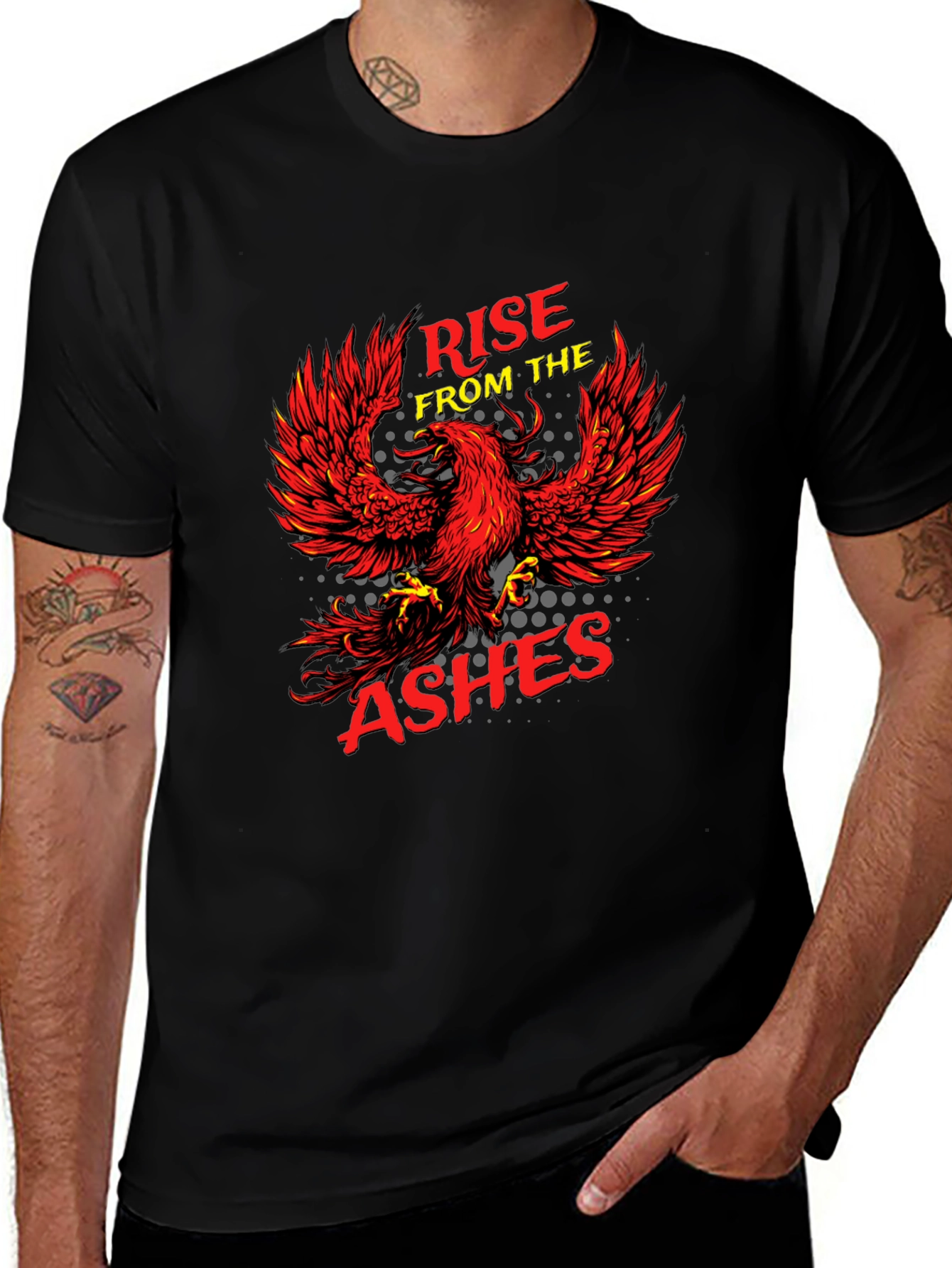 Variant 19 of Rise From The Ashes Graphic Tee