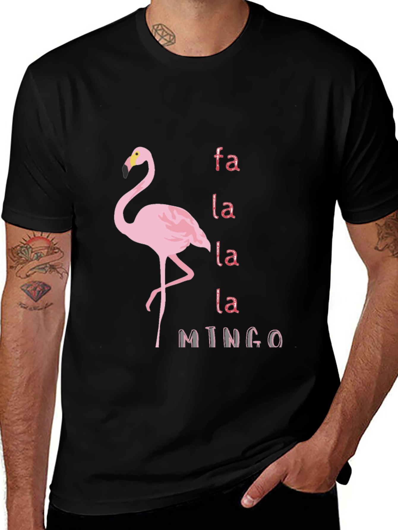 Variant 8 of Fa La La La Mingo Christmas T-Shirt