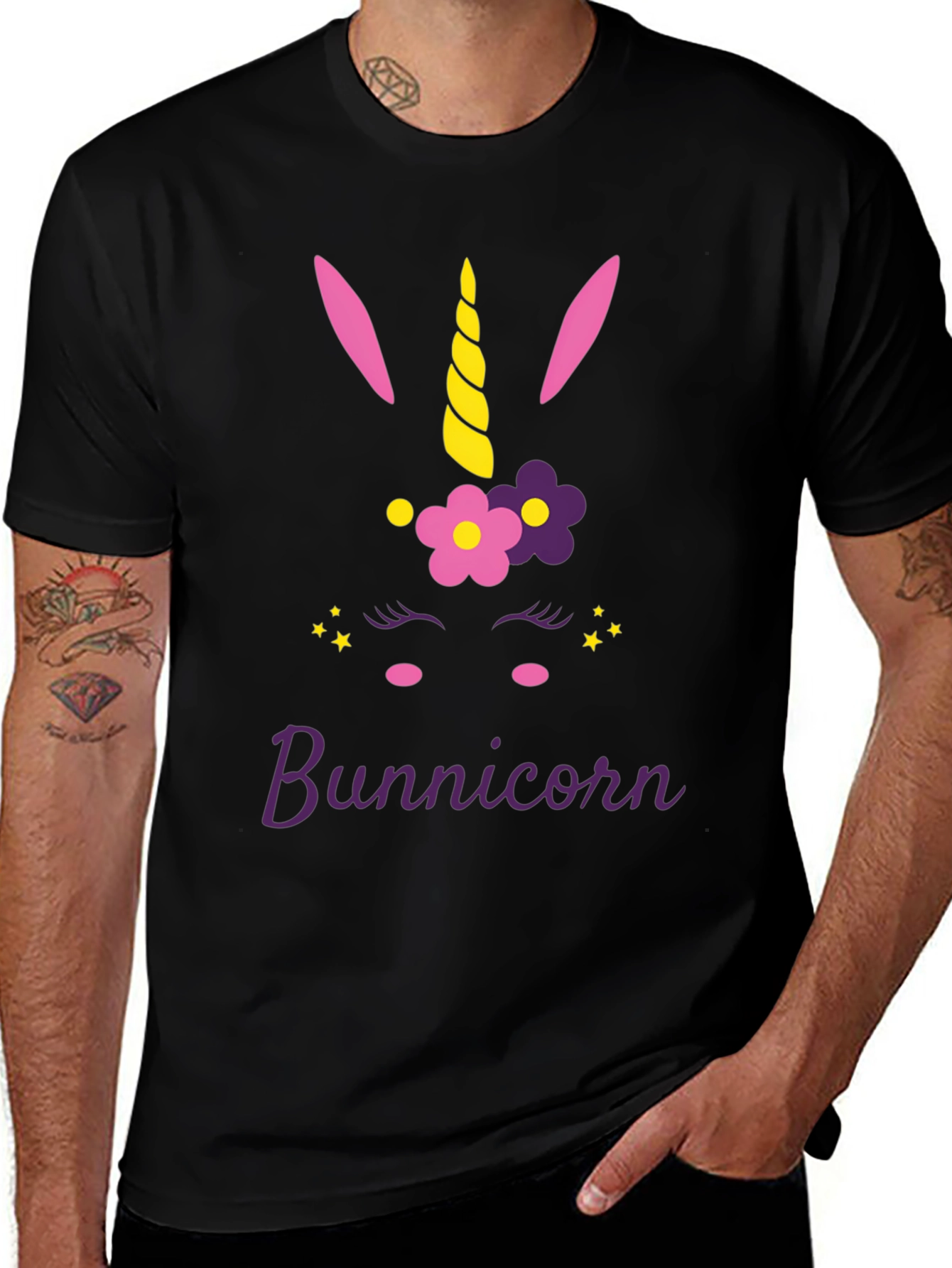 Bunicorn T-Shirt - Unicorn Bunny Graphic Tee
