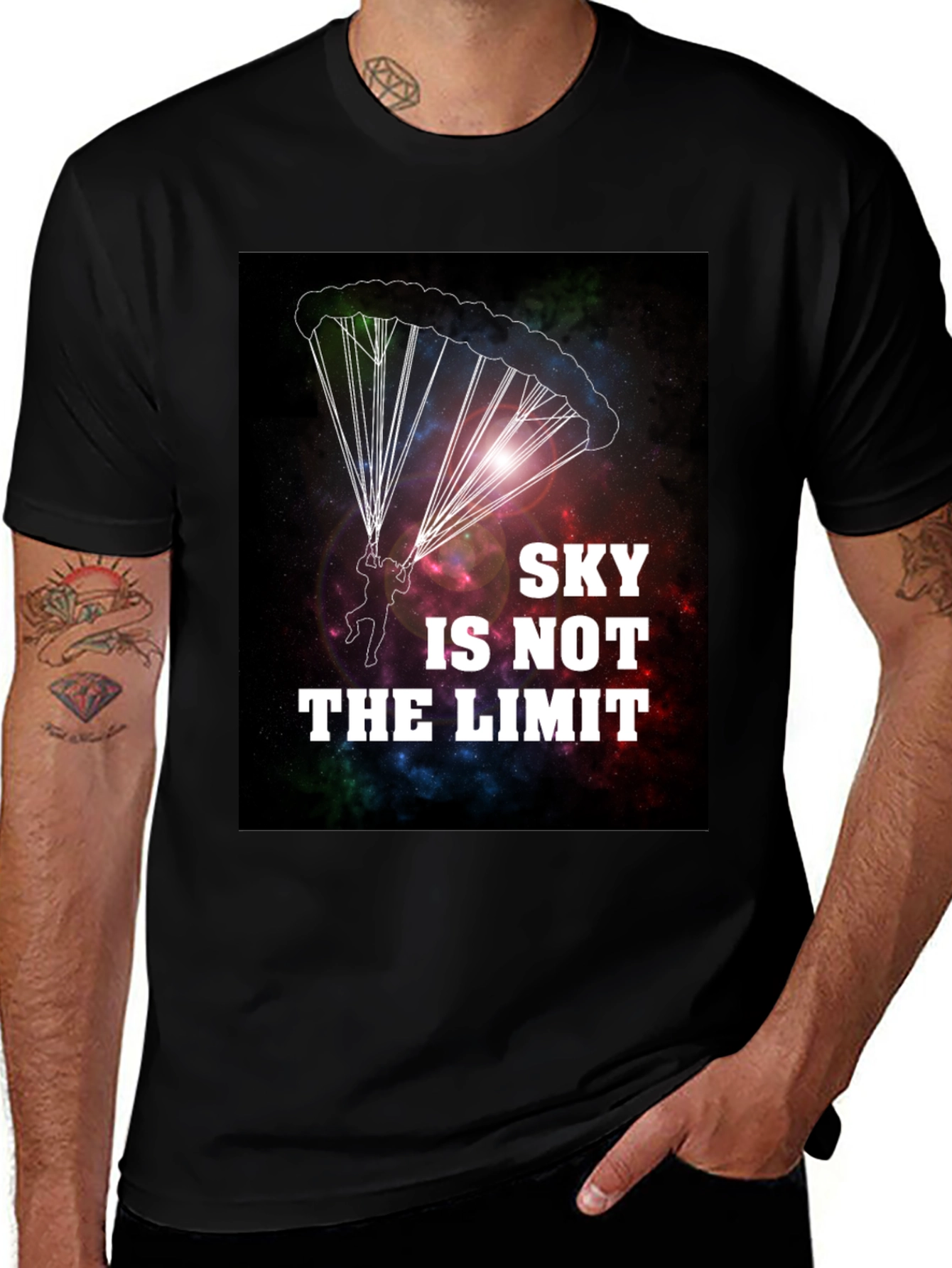 Variant 11 of Sky's Not the Limit T-Shirt