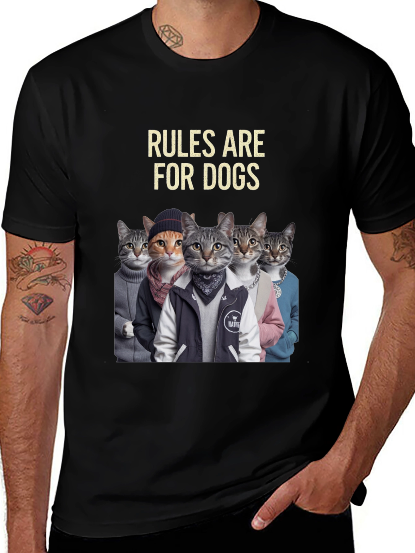 Variant 19 of Rules are for Dogs T-Shirt