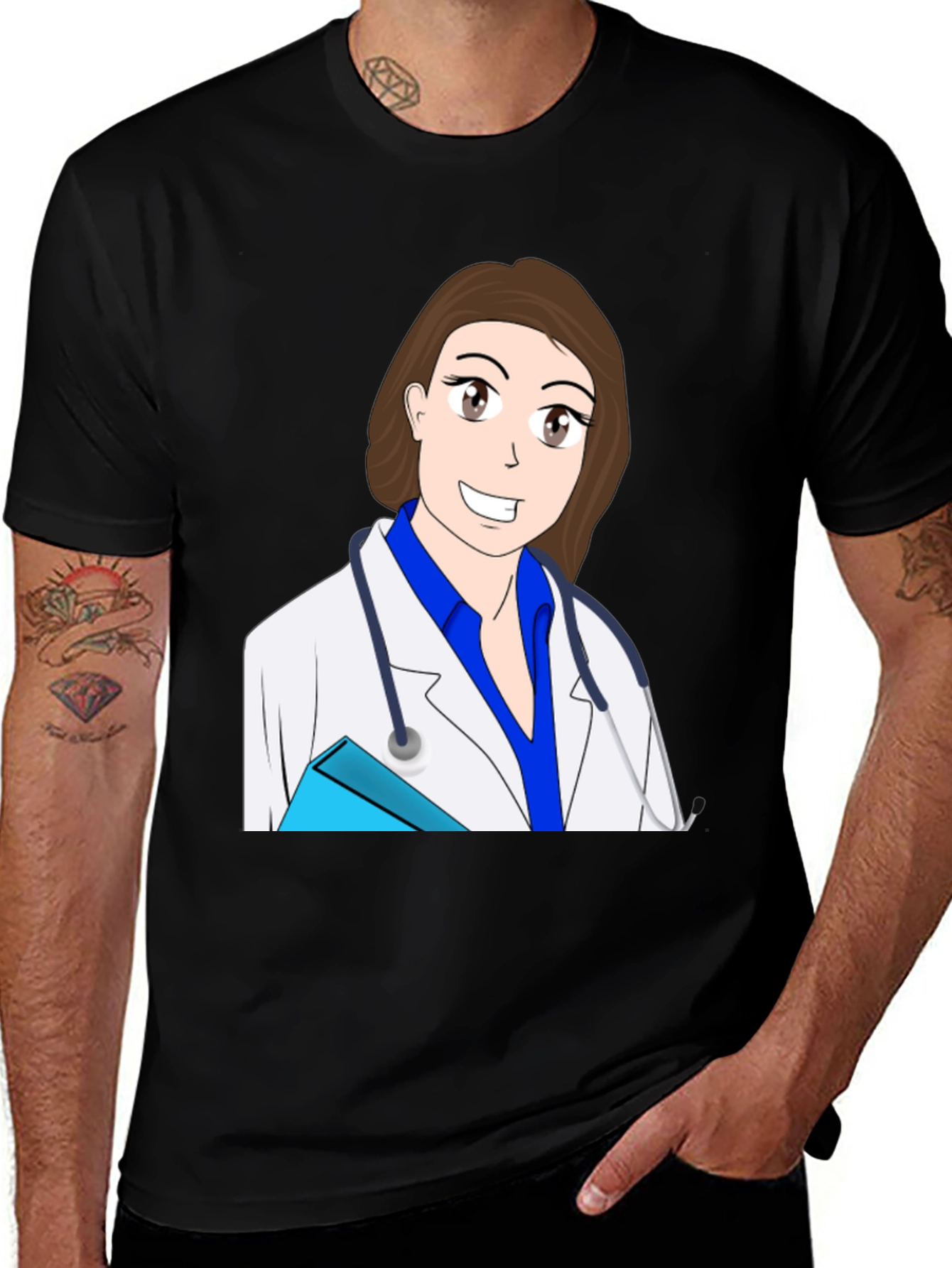 Variant 25 of Cartoon Doctor T-Shirt