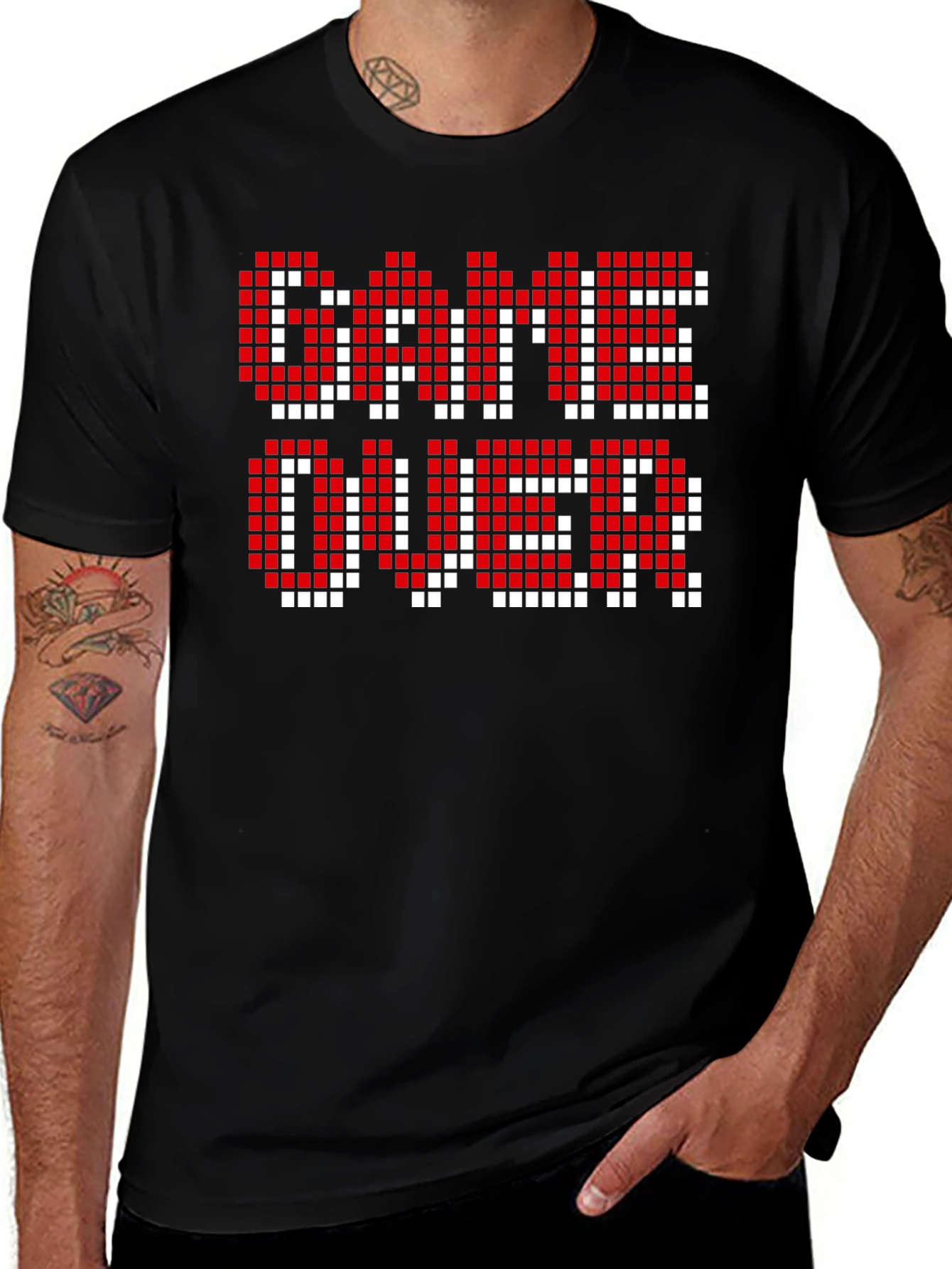 Variant 23 of Game Over Pixel Art T-Shirt - Gamer Tee