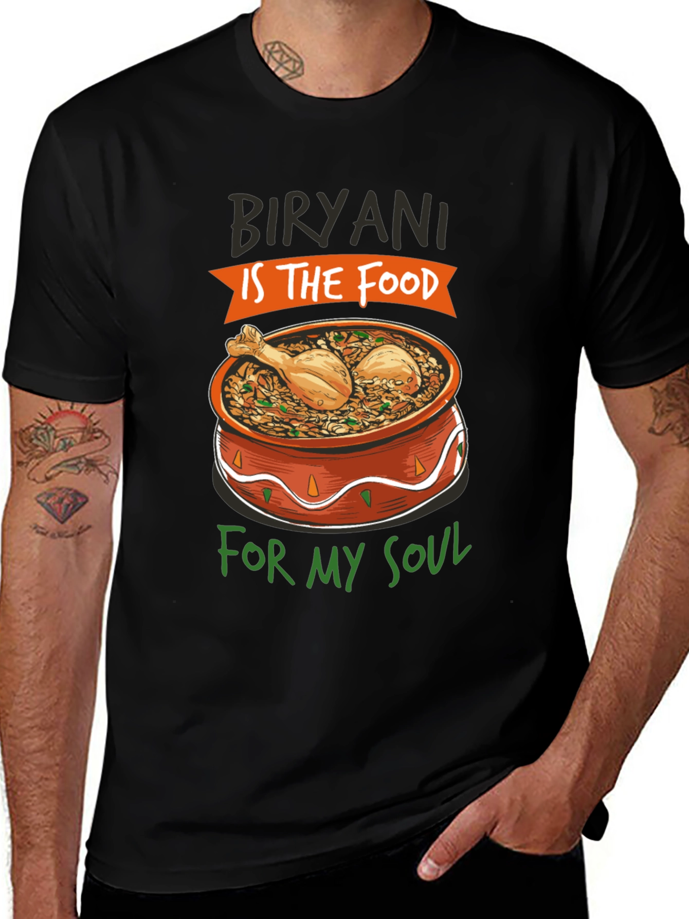 Biryani Is The Food For My Soul Graphic T-Shirt