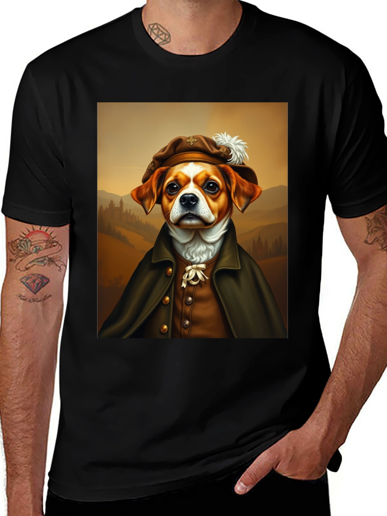 Variant 28 of Dog Portrait T-Shirt