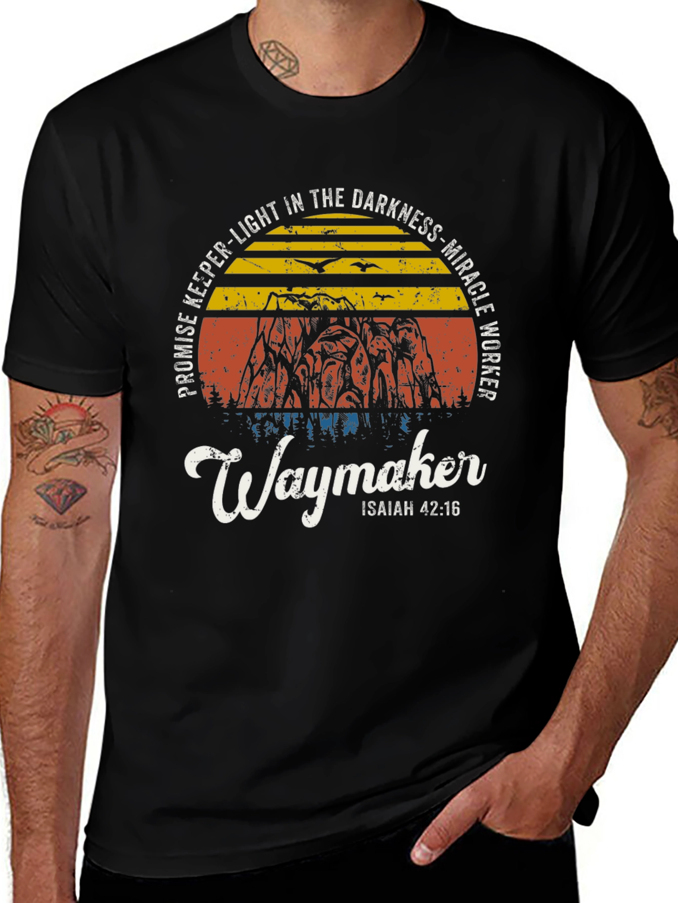 Waymaker Christian T-Shirt: Promise Keeper Design