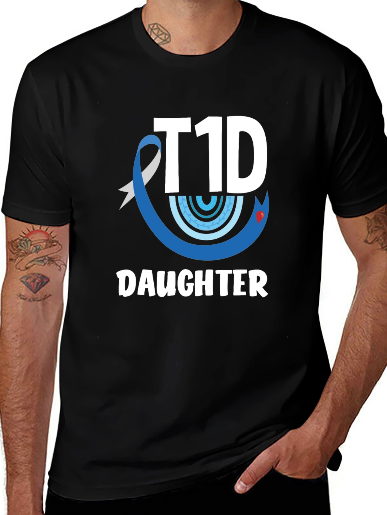 T1D Daughter Awareness T-Shirt
