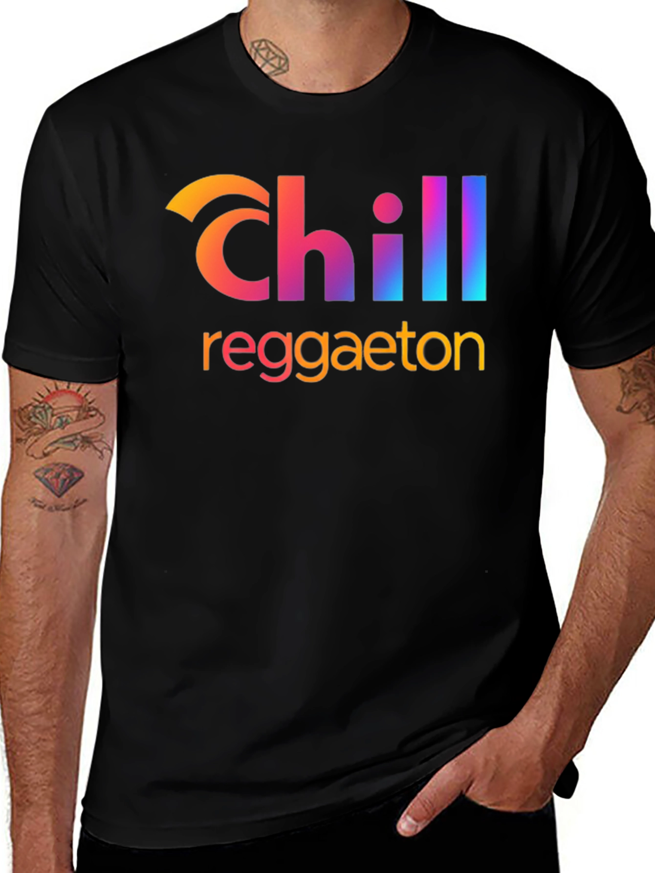 Variant 3 of Chill Reggaeton Graphic T-Shirt