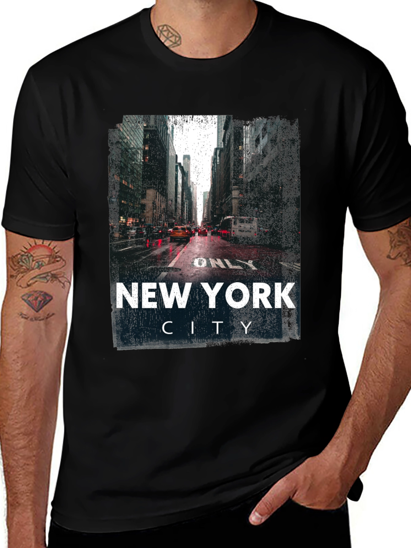 Variant 8 of New York City Graphic Tee - Urban Style