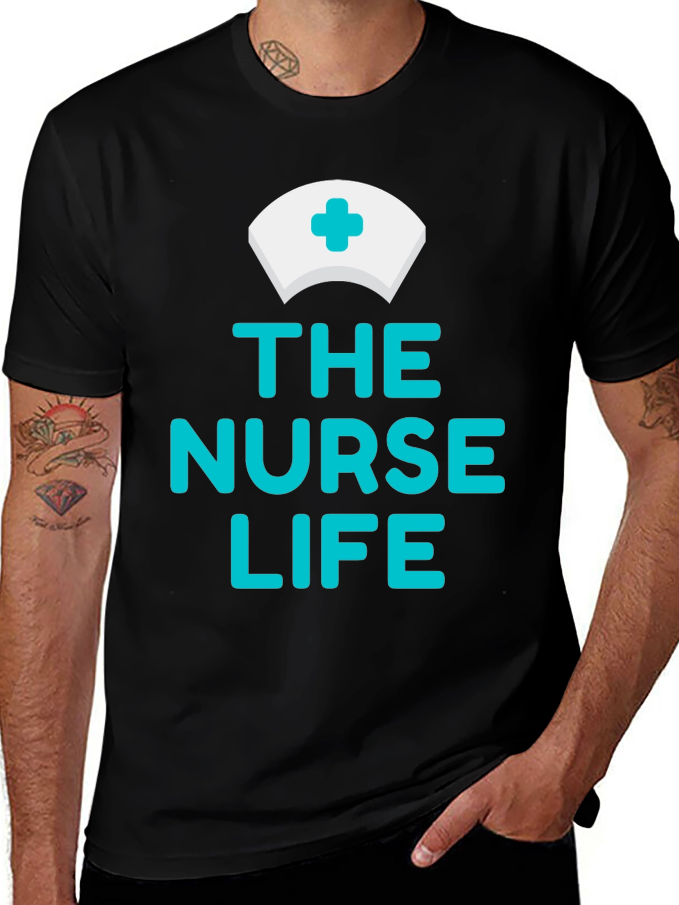 Variant 11 of The Nurse Life Graphic T-Shirt