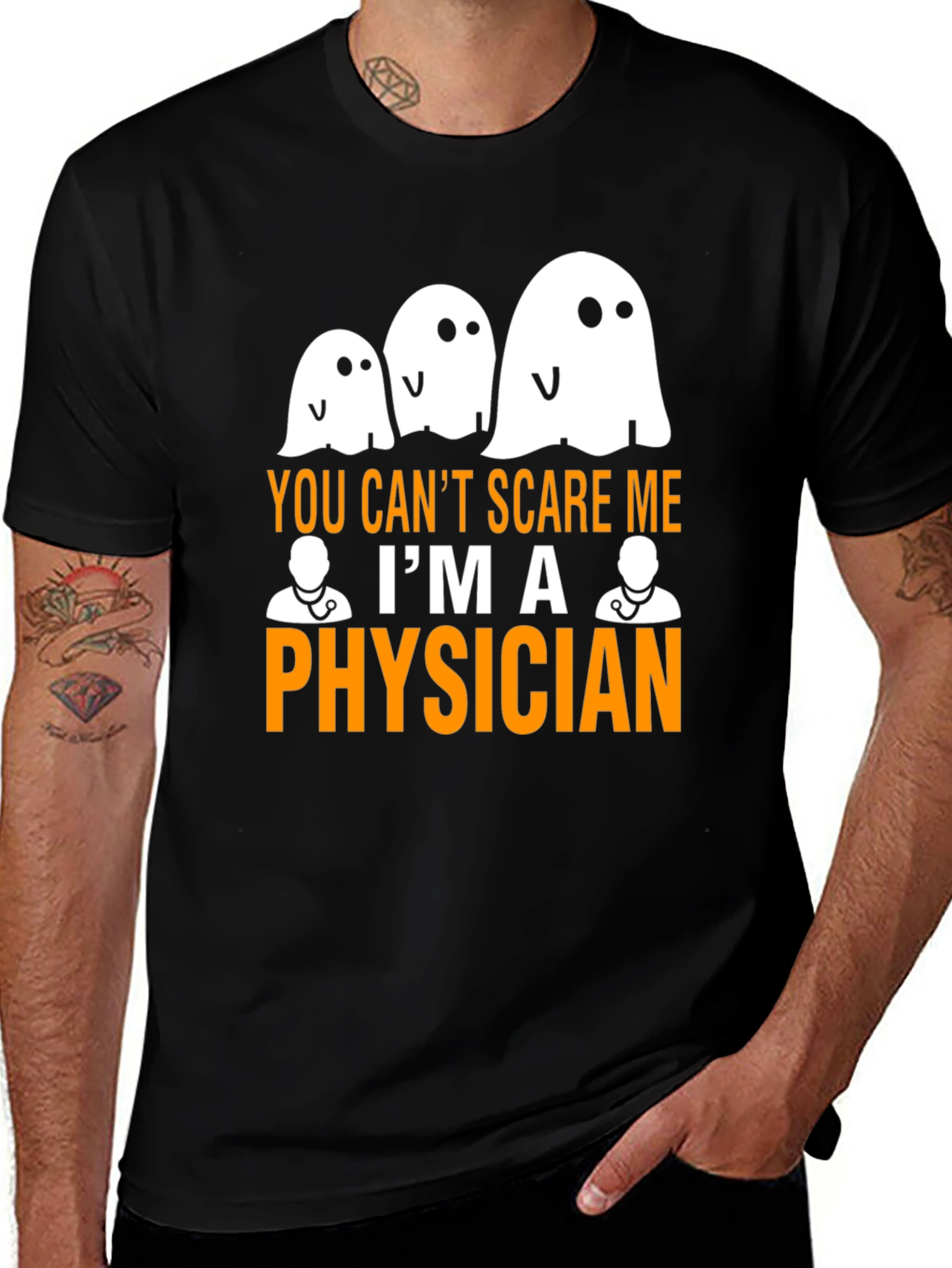 Physician Halloween Graphic T-Shirt