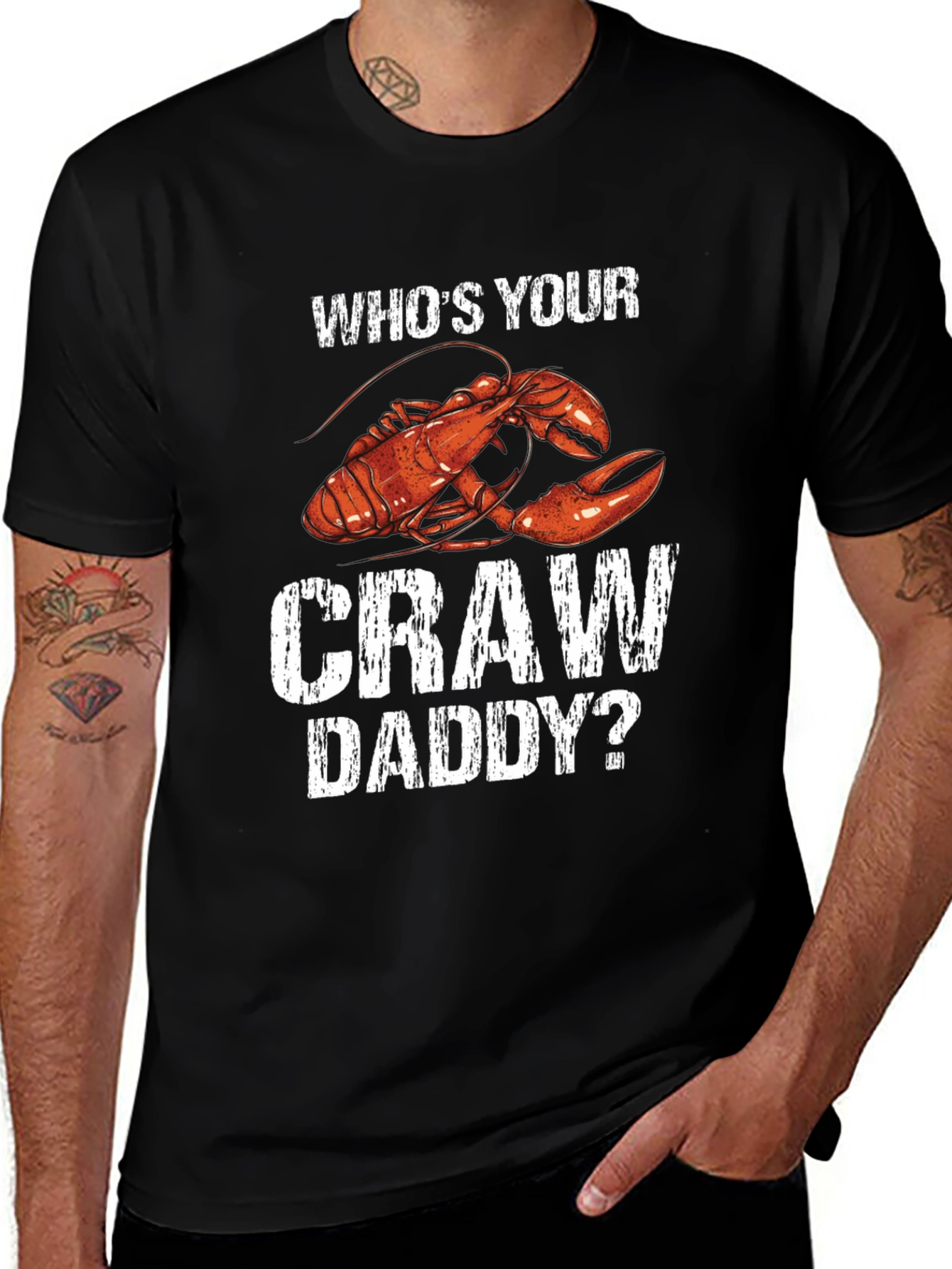 Craw Daddy Graphic Tee - Funny Lobster T-Shirt