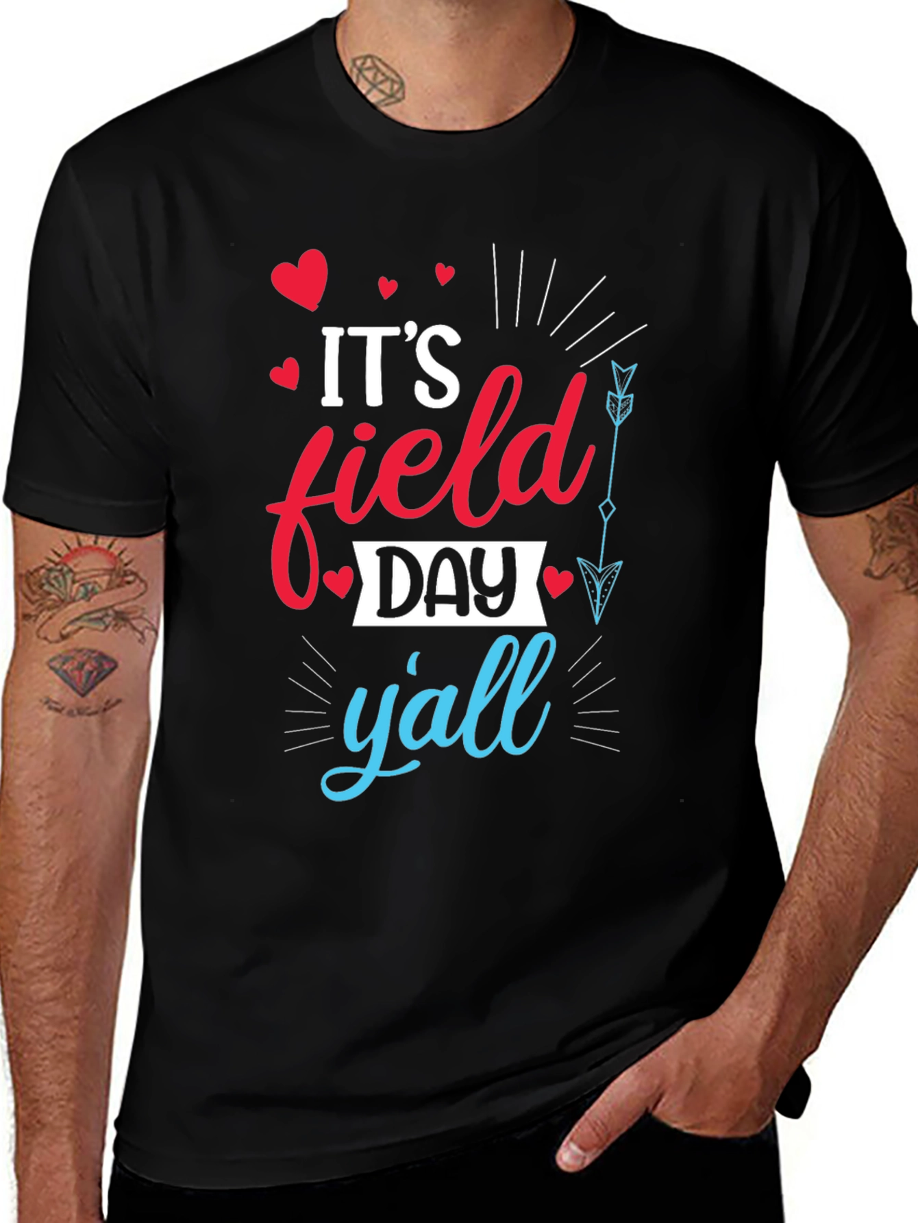 Variant 19 of It's Field Day Y'all Graphic Tee