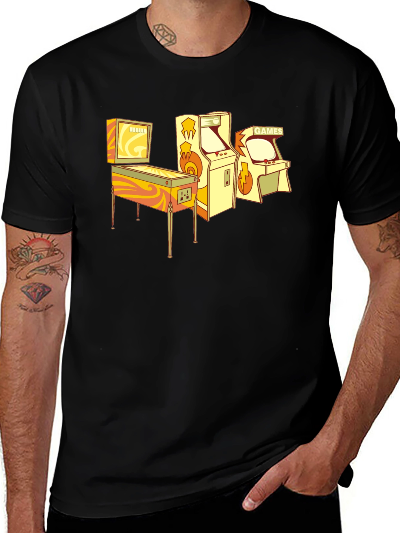 Variant 30 of Retro Arcade Game T-Shirt - Vintage Style