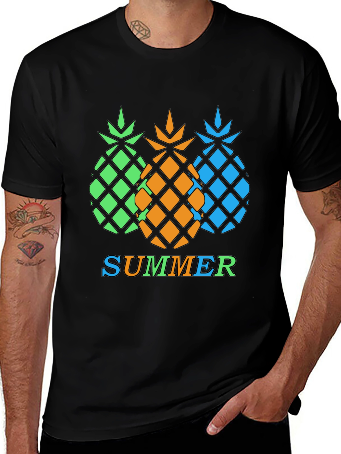 Variant 29 of Summer Pineapple T-Shirt