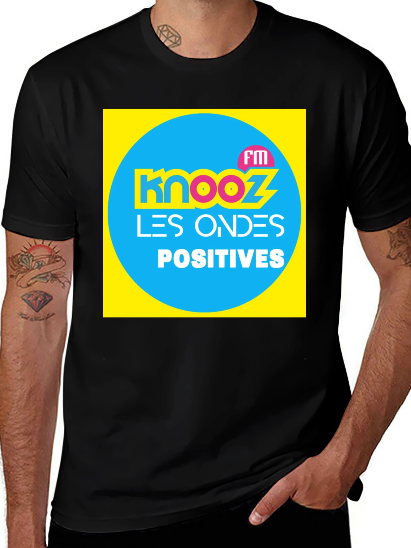 Knooz FM Les Ondes Positives T-Shirt