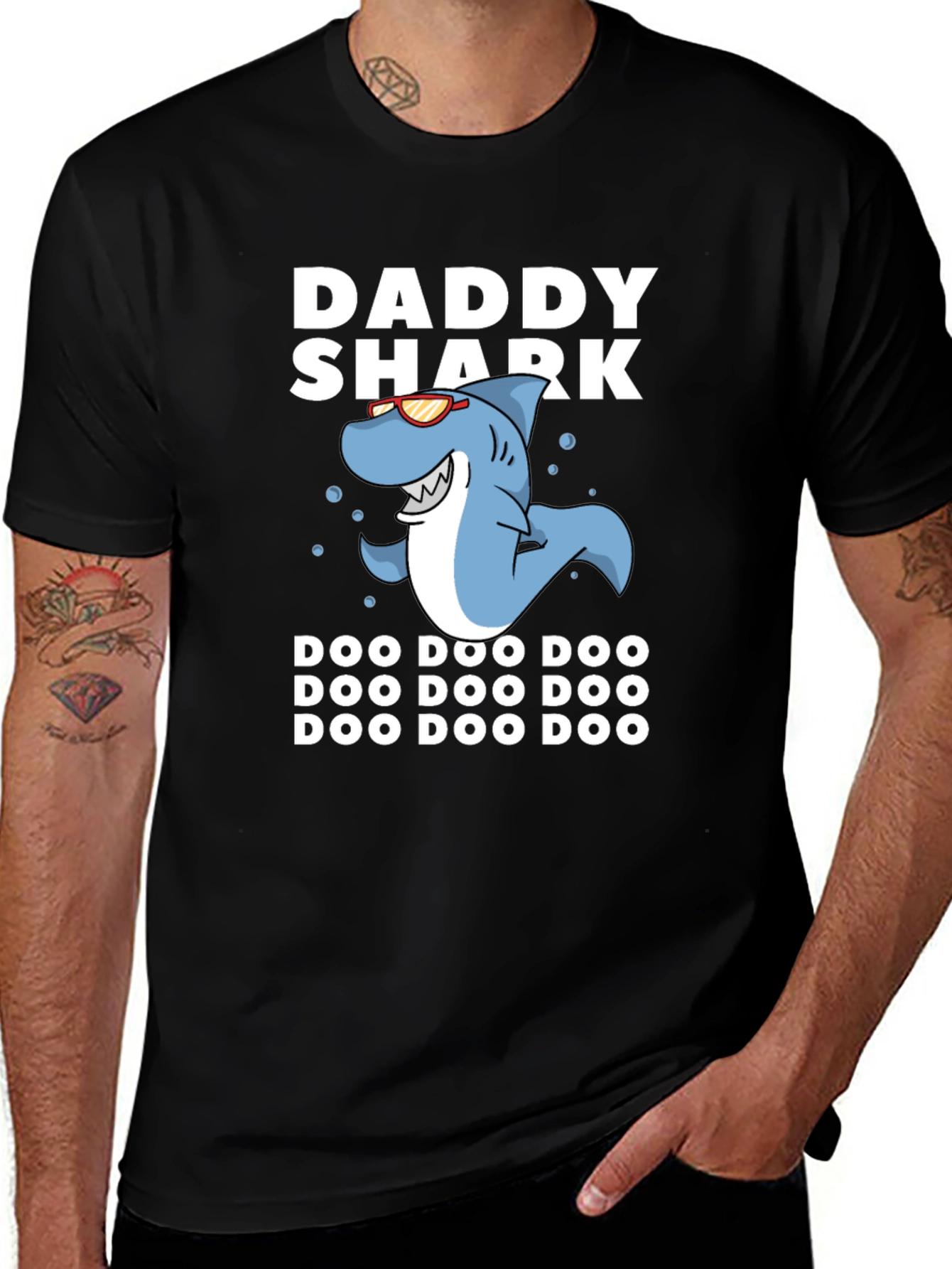 Daddy Shark Graphic Tee - Doo Doo Doo!
