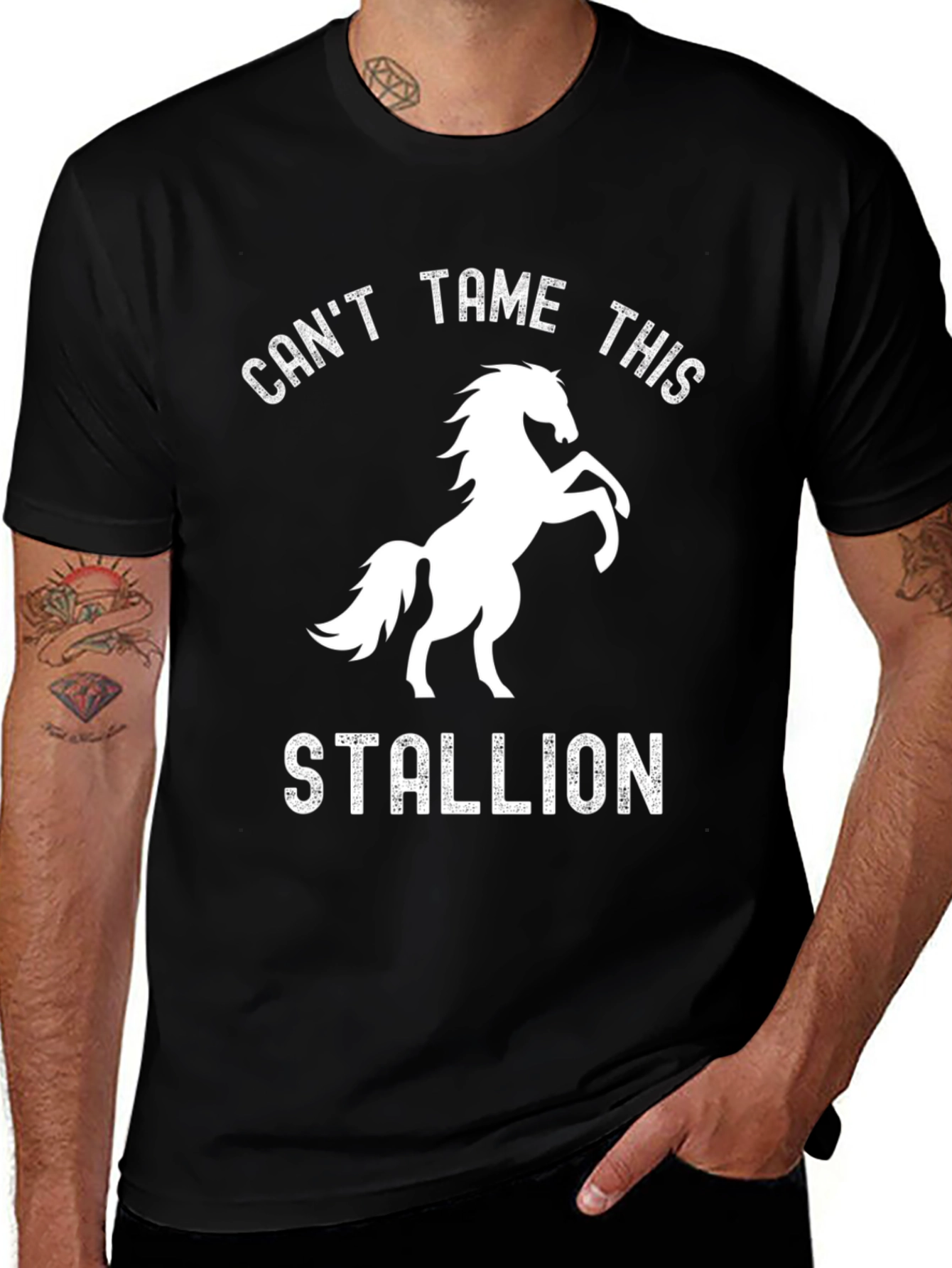 Variant 20 of Can't Tame This Stallion Graphic Tee
