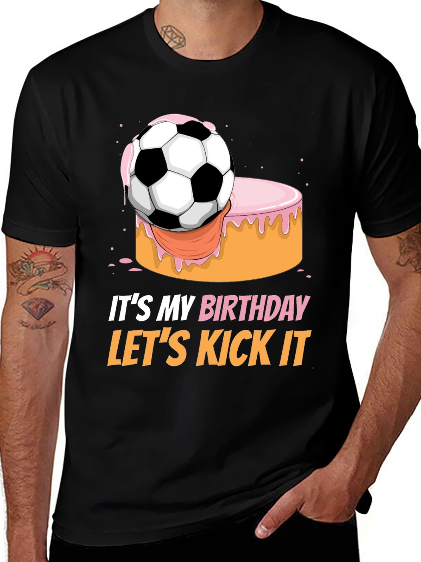 Variant 9 of It's My Birthday Let's Kick It T-Shirt