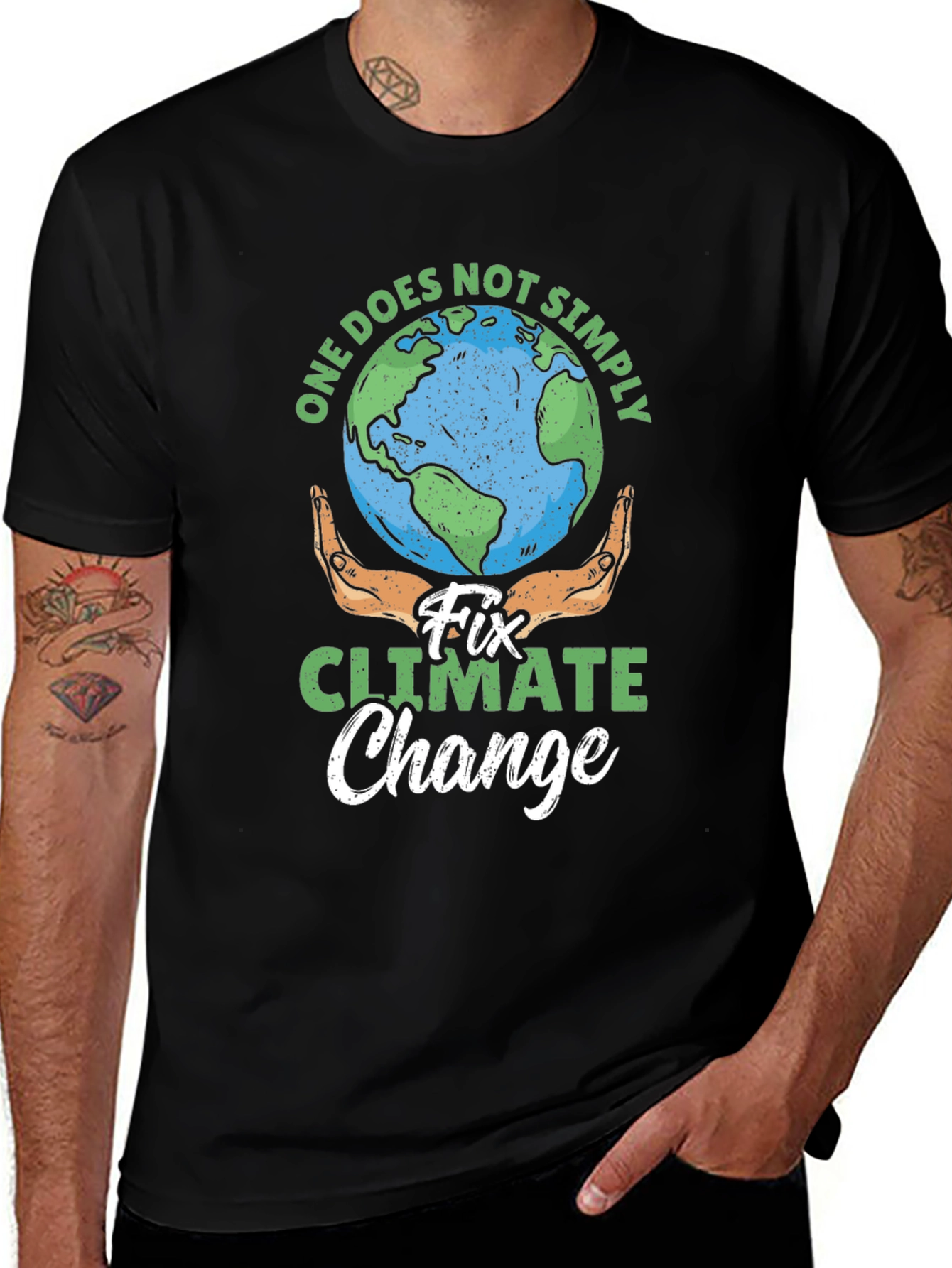 Variant 13 of One Does Not Simply Fix Climate Change T-Shirt