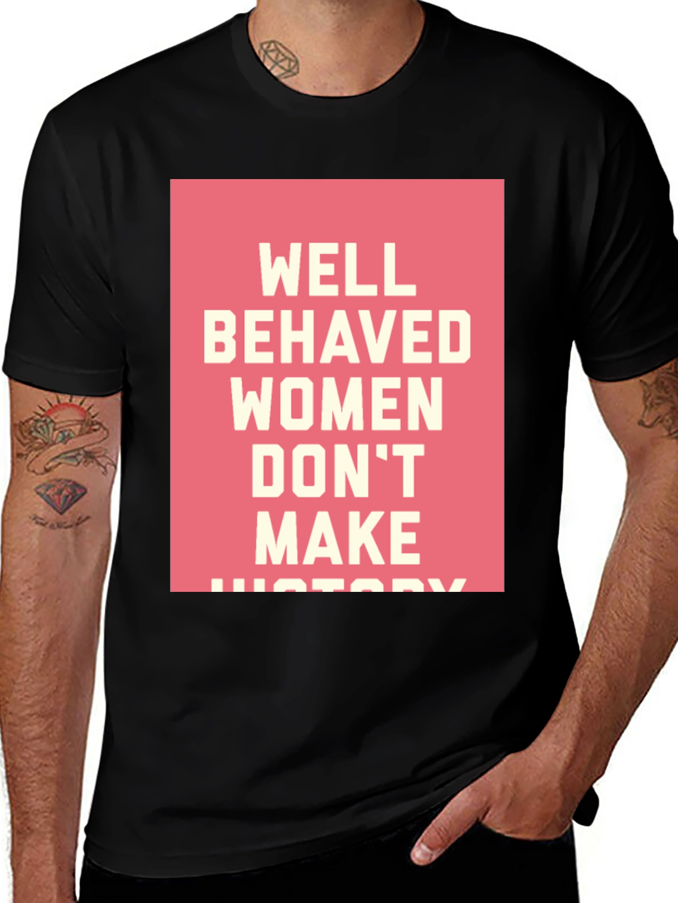 Variant 10 of Well Behaved Women's Graphic T-Shirt