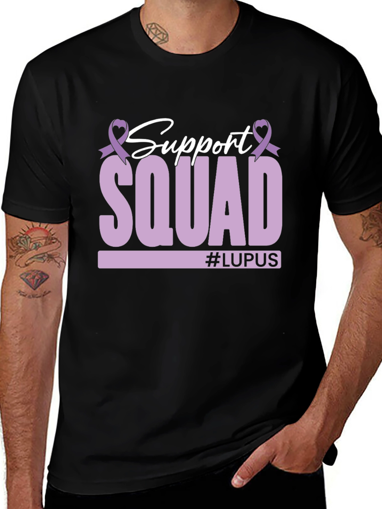 Lupus Awareness Support Squad T-Shirt