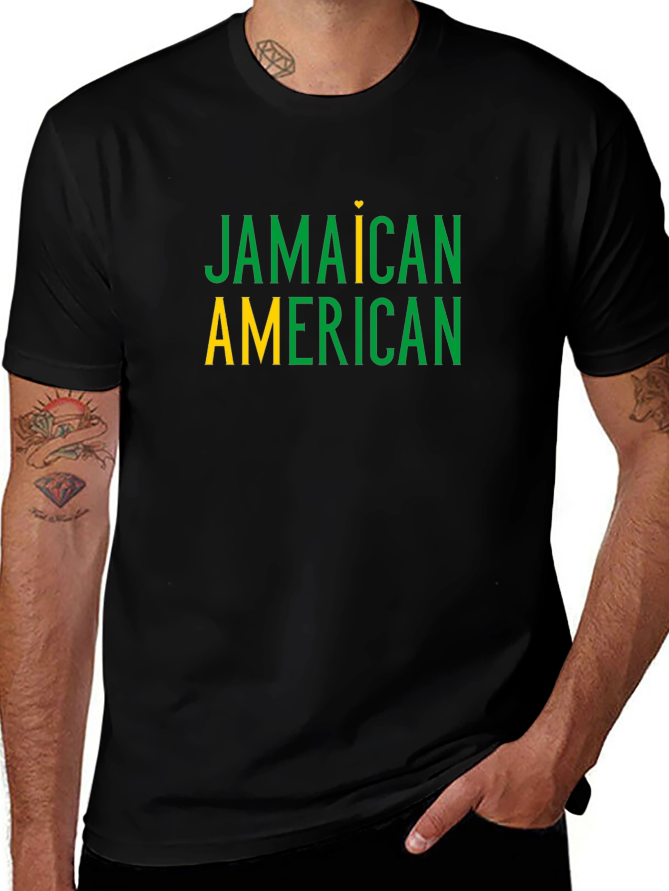Jamaican American Pride T-Shirt