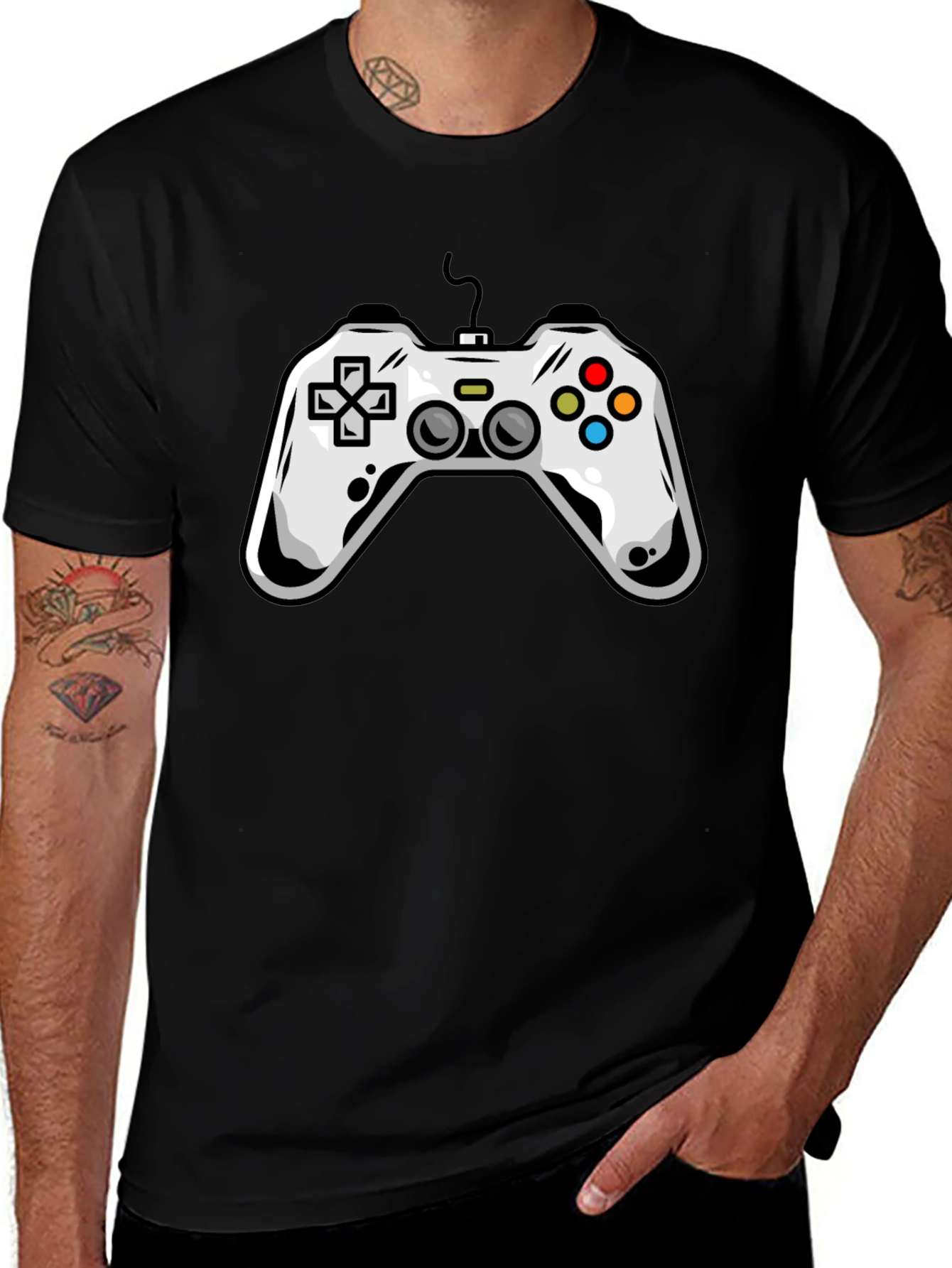 Variant 25 of Gamer T-Shirt - Classic Controller Graphic Tee