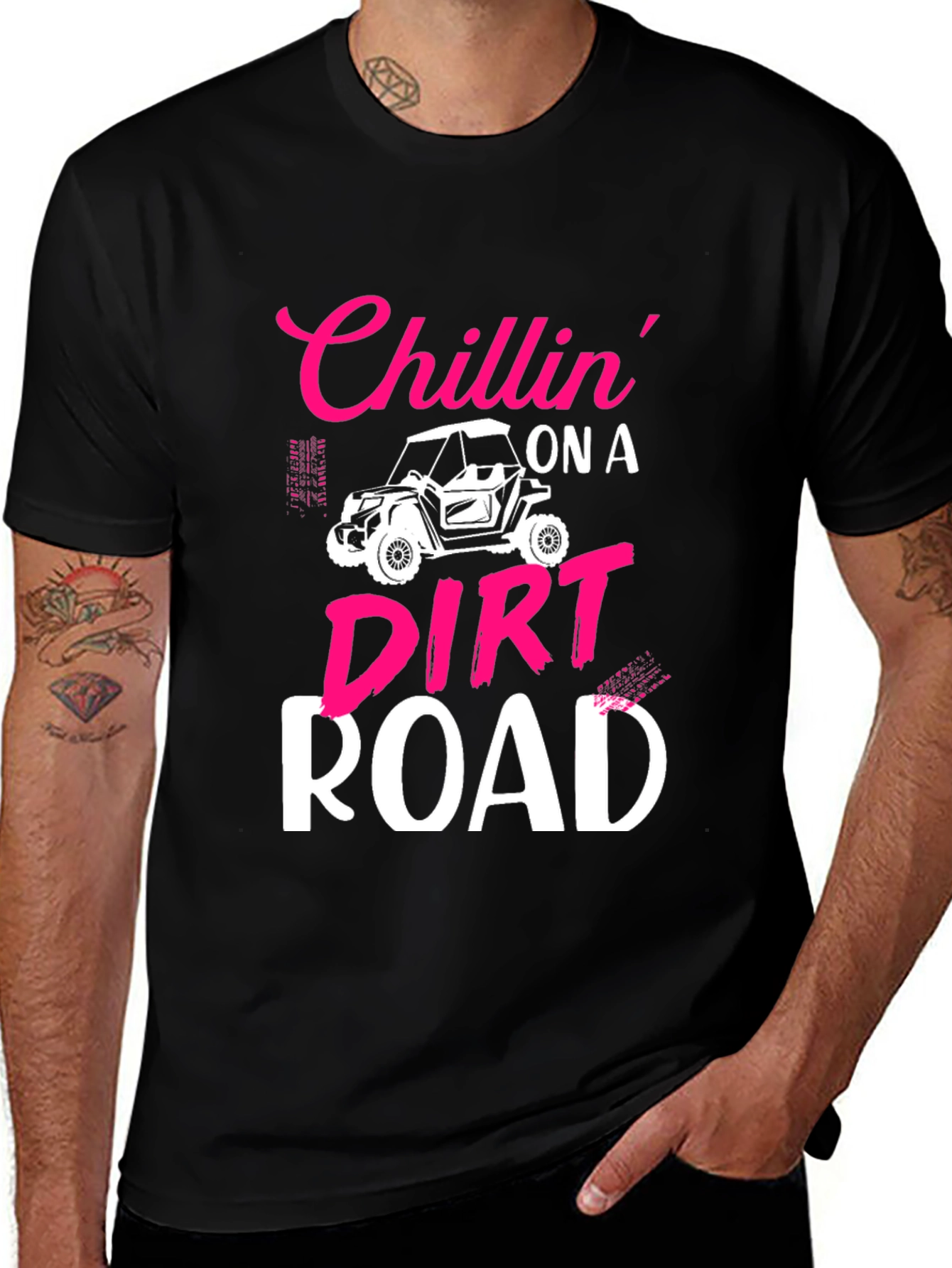 Variant 18 of Chillin' On A Dirt Road Graphic Tee